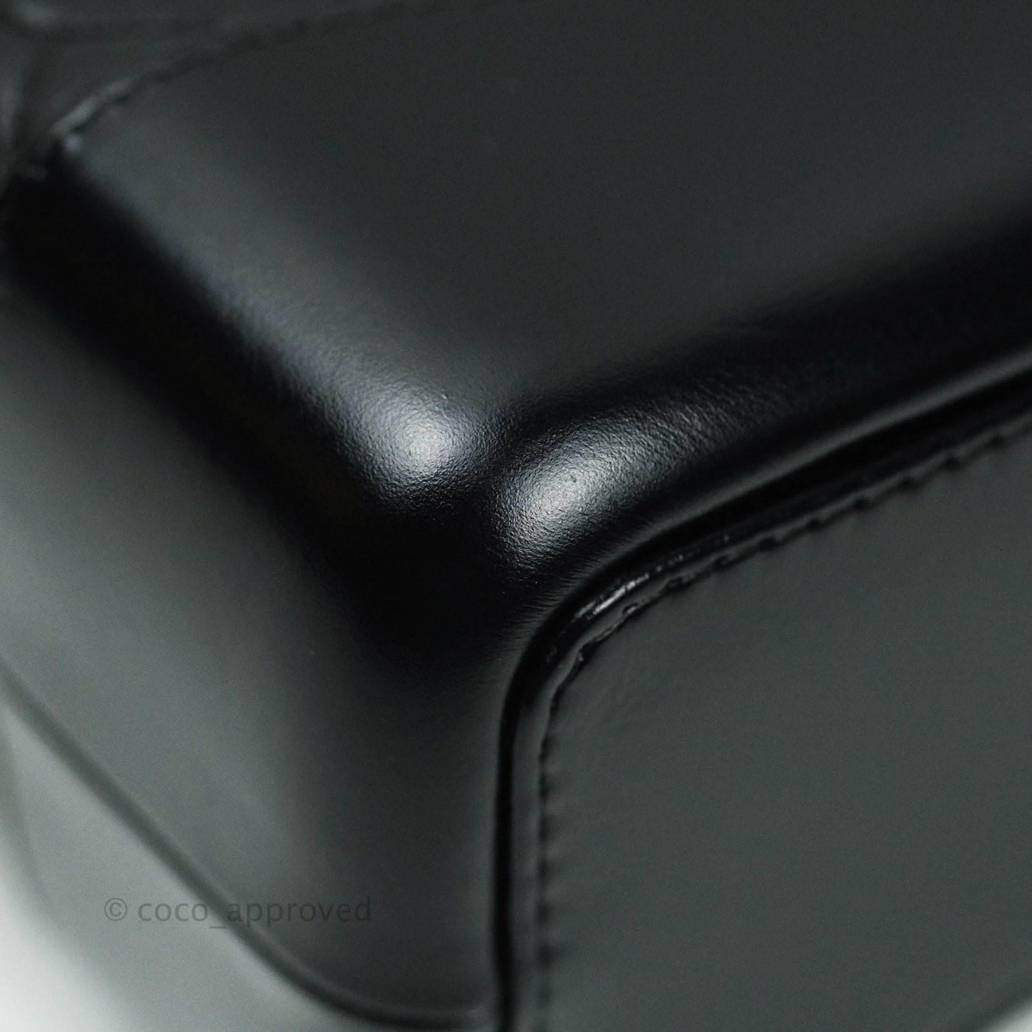 Chanel Gabrielle Backpack Black Aged Calfskin Small Black
