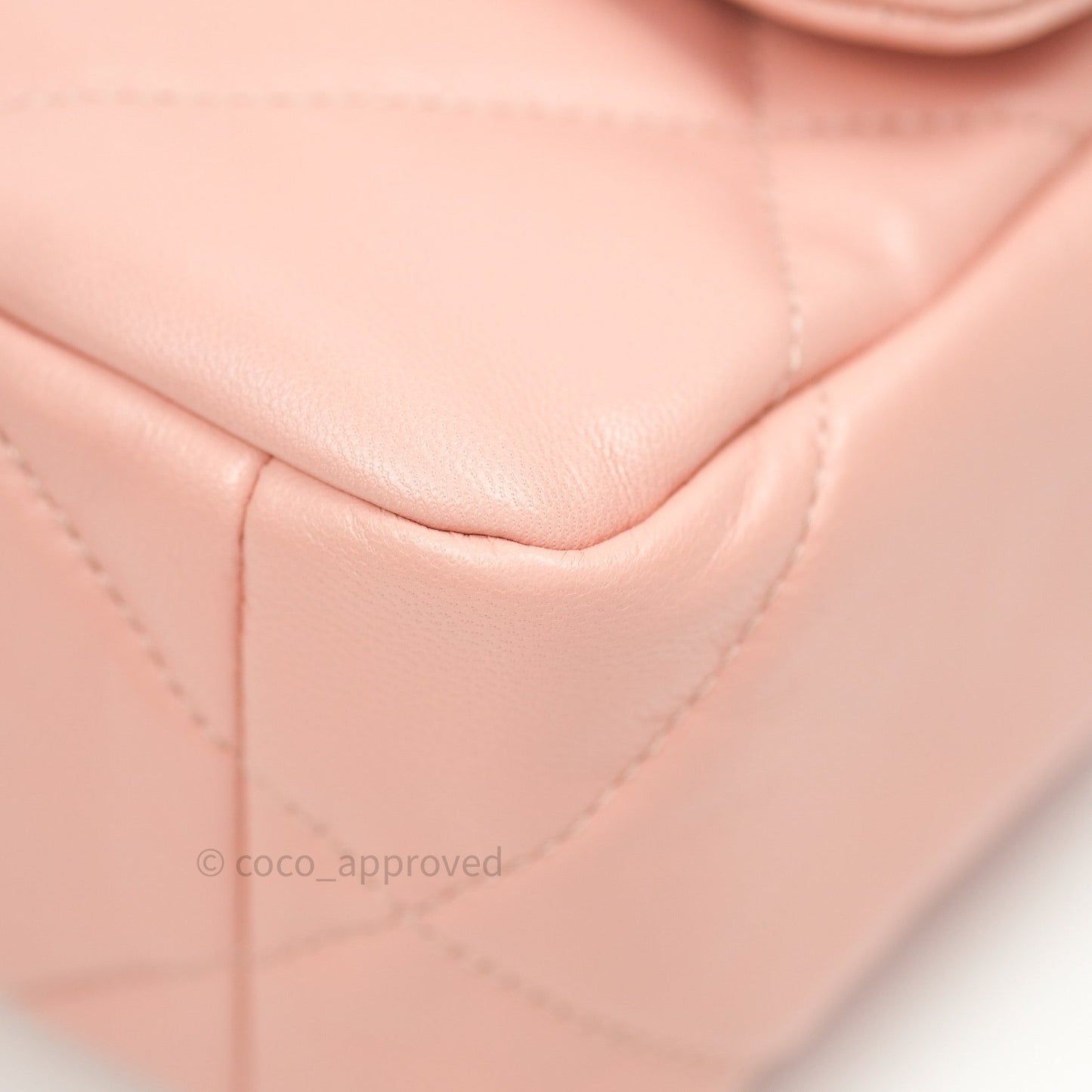 Chanel 19 Small Goatskin Rose Pink Mixed Hardware