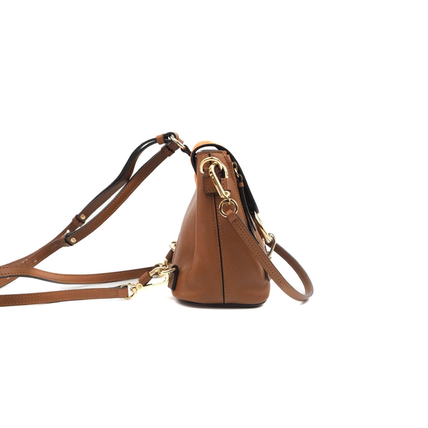 Chloé Mini Faye Backpack Brown