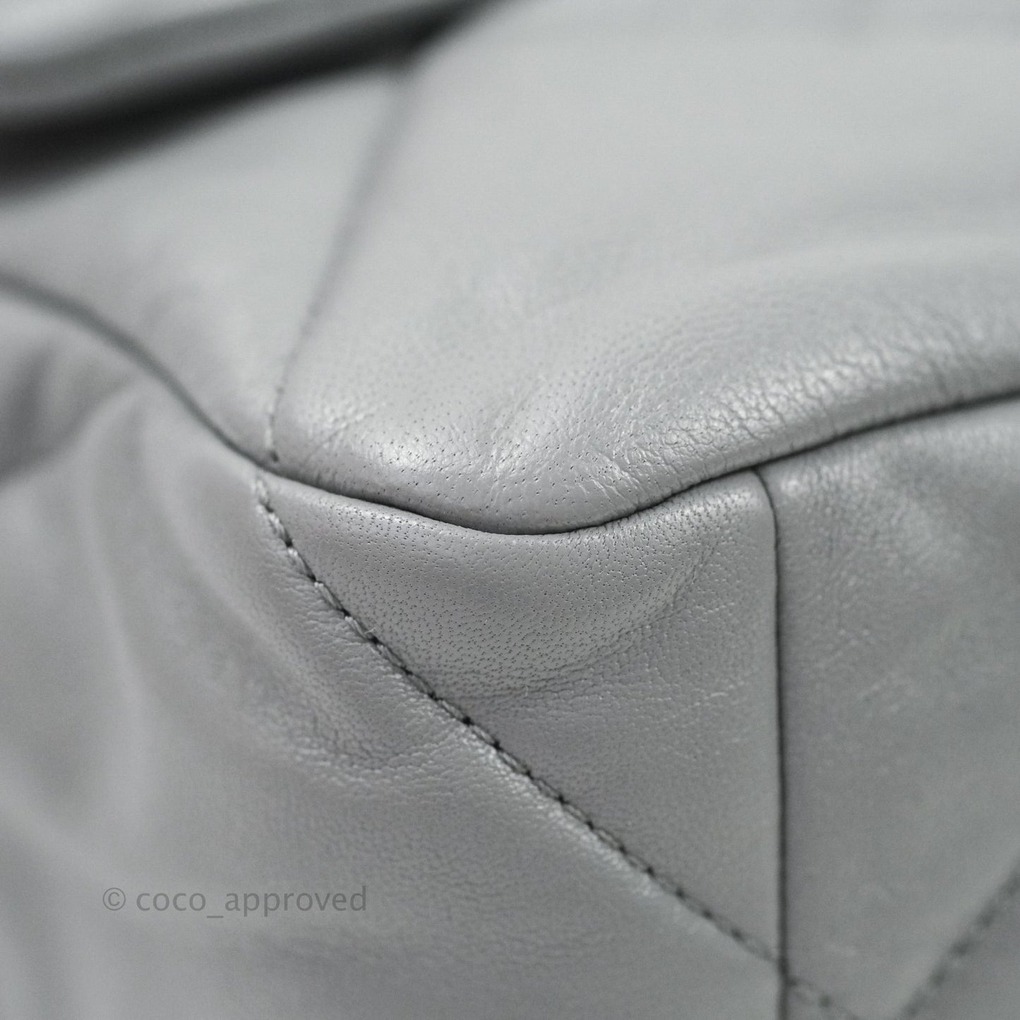 Chanel 19 Medium Grey Mixed Hardware Lambskin