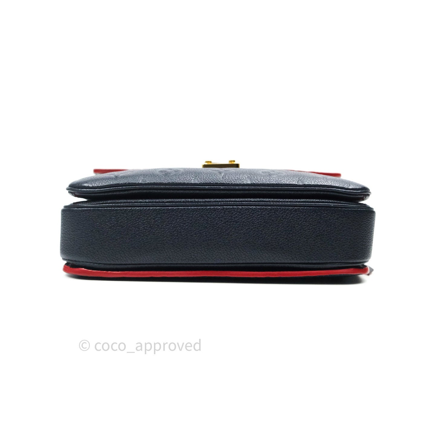 Louis Vuitton Empreinte Pochette Metis Marine Rouge