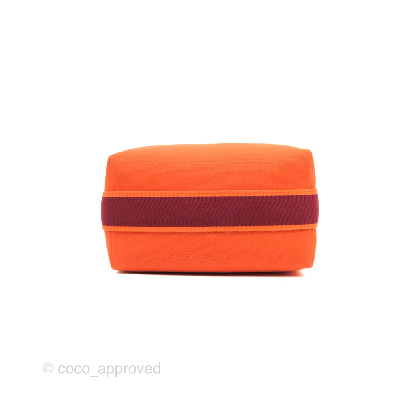 Hermès Small Bride-A-Brac Orange Feu Canvas