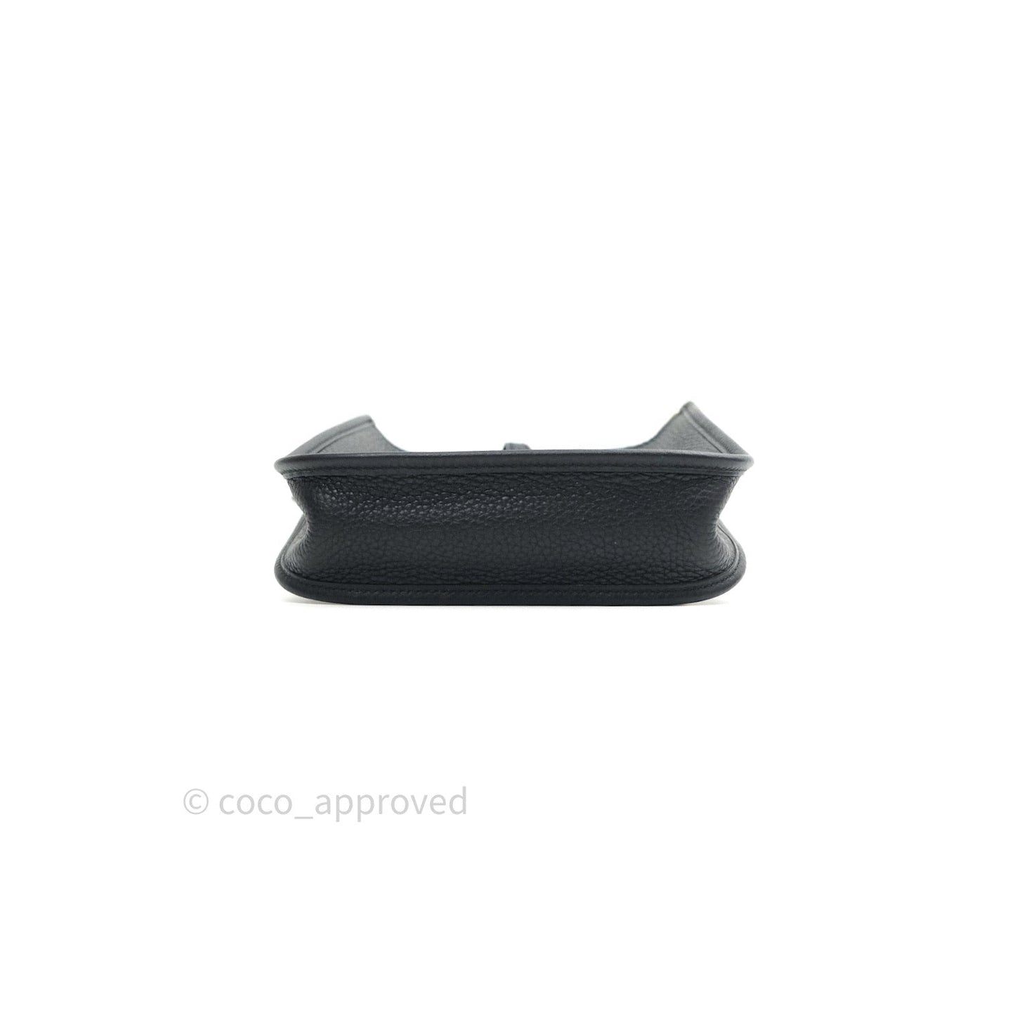 Hermès Clemence Evelyne TPM Black Gold Hardware