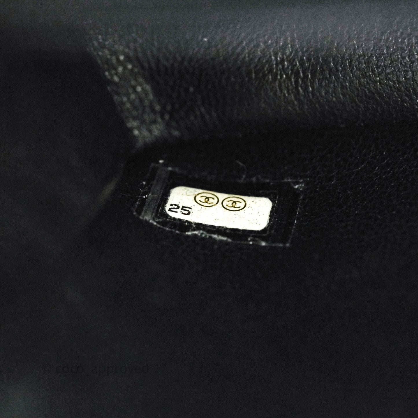 Chanel Classic Quilted Mini Rectangular Flap Black Caviar Silver Hardware