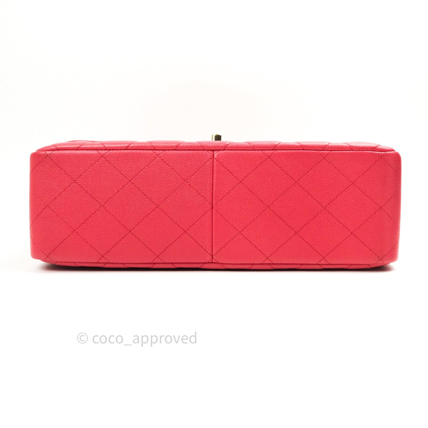 Chanel Classic Jumbo Double Flap Pink Caviar Gold Hardware⁣⁣ 17C