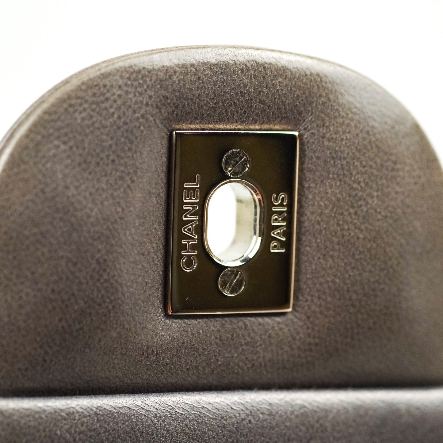 Chanel Jumbo Single Flap Grey Lambskin Silver Hardware⁣⁣