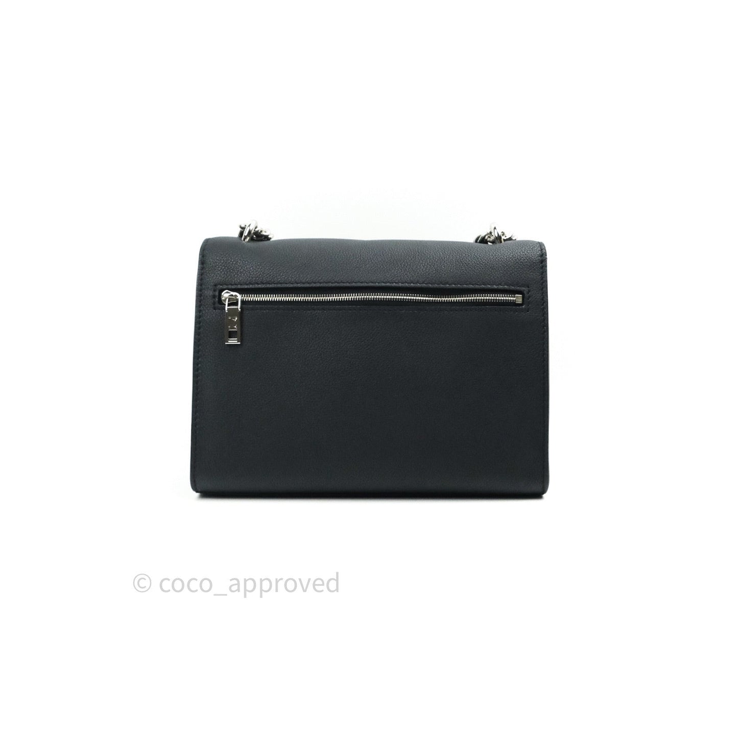 Louis Vuitton Calfskin My Lockme Chain Bag BB Black