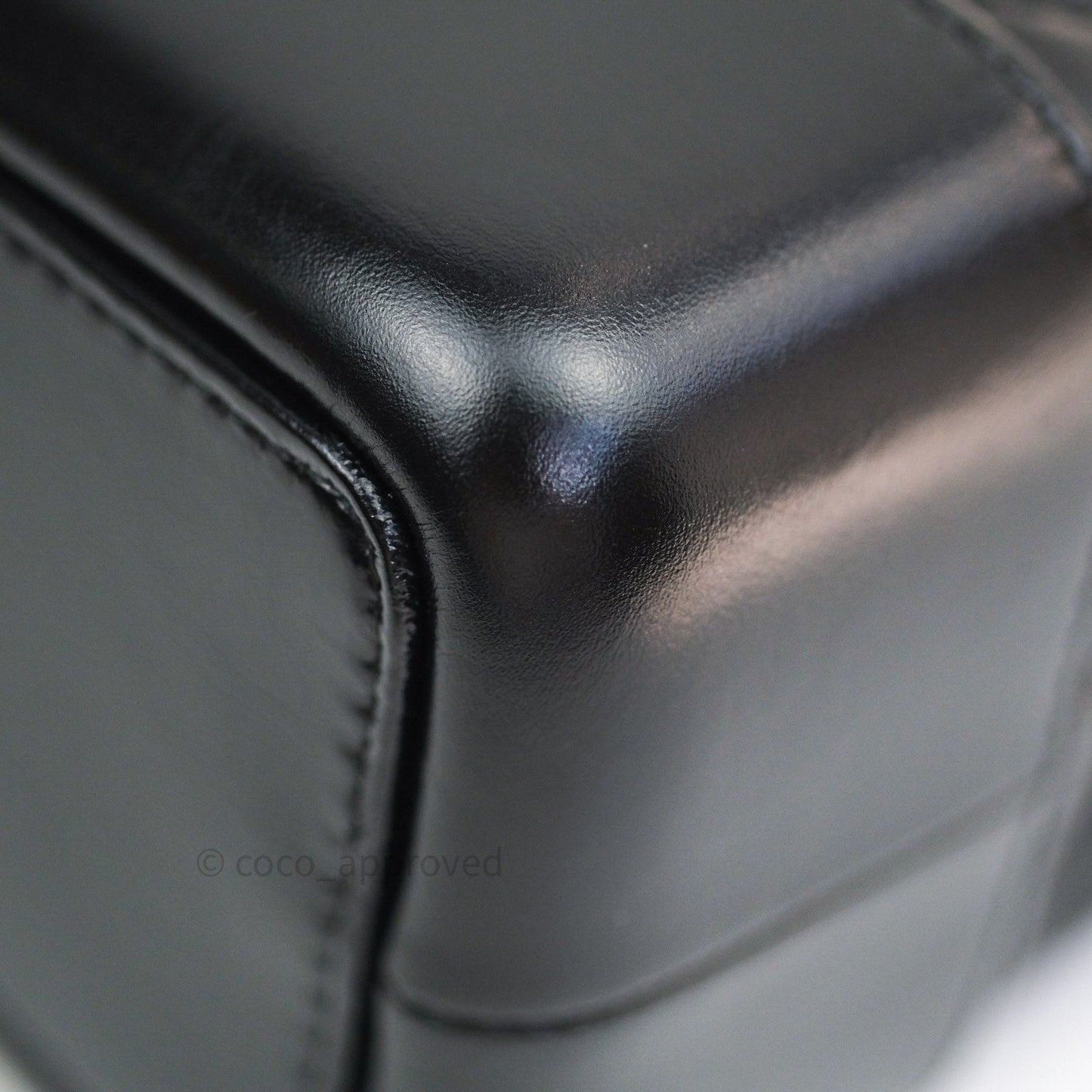 Chanel Gabrielle Backpack Black Aged Calfskin Small Black