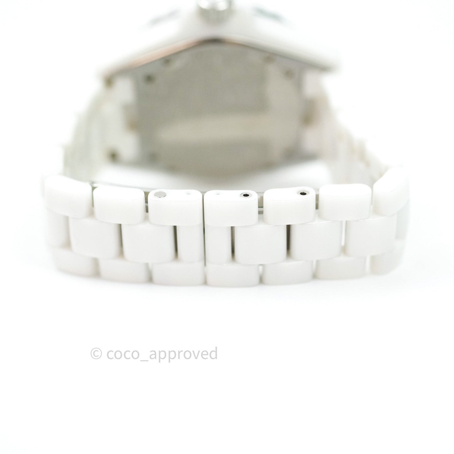CHANEL J12 Automatic White Dial White Ceramic Strap Women's Watch