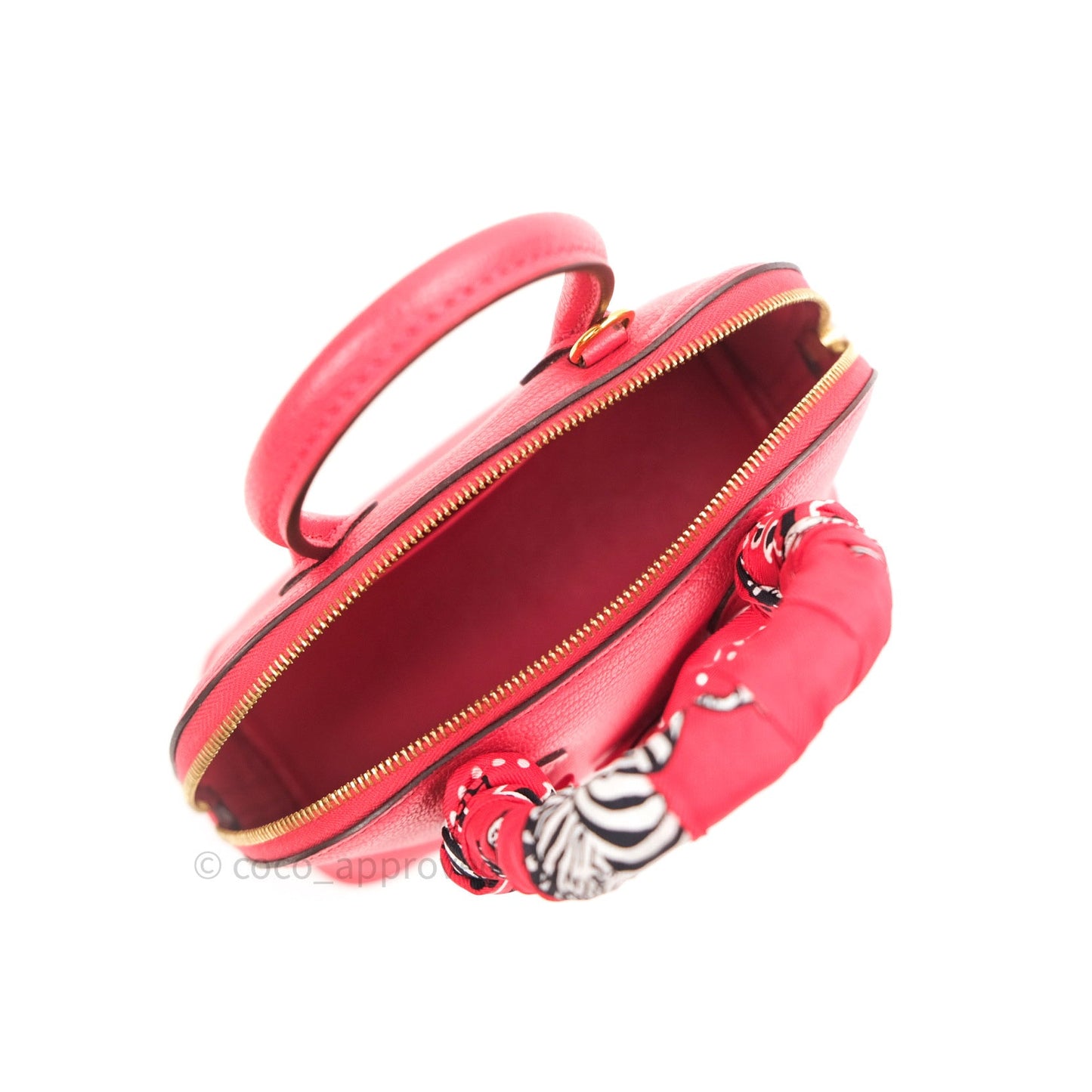 Hermès Bolide Mini 1923 Chevre Mysore Bougainvillier