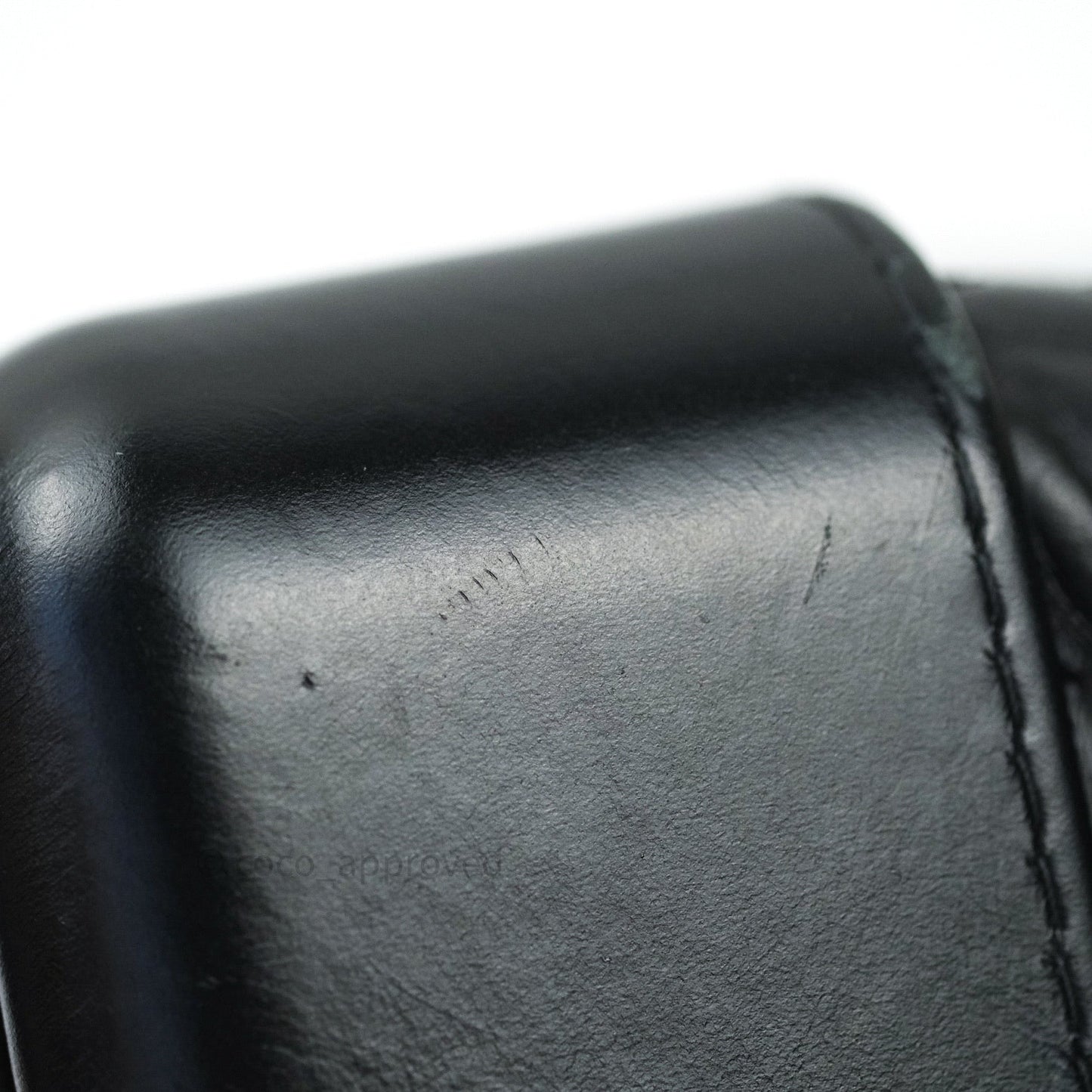 Chanel Gabrielle Backpack Black Aged Calfskin Medium Black