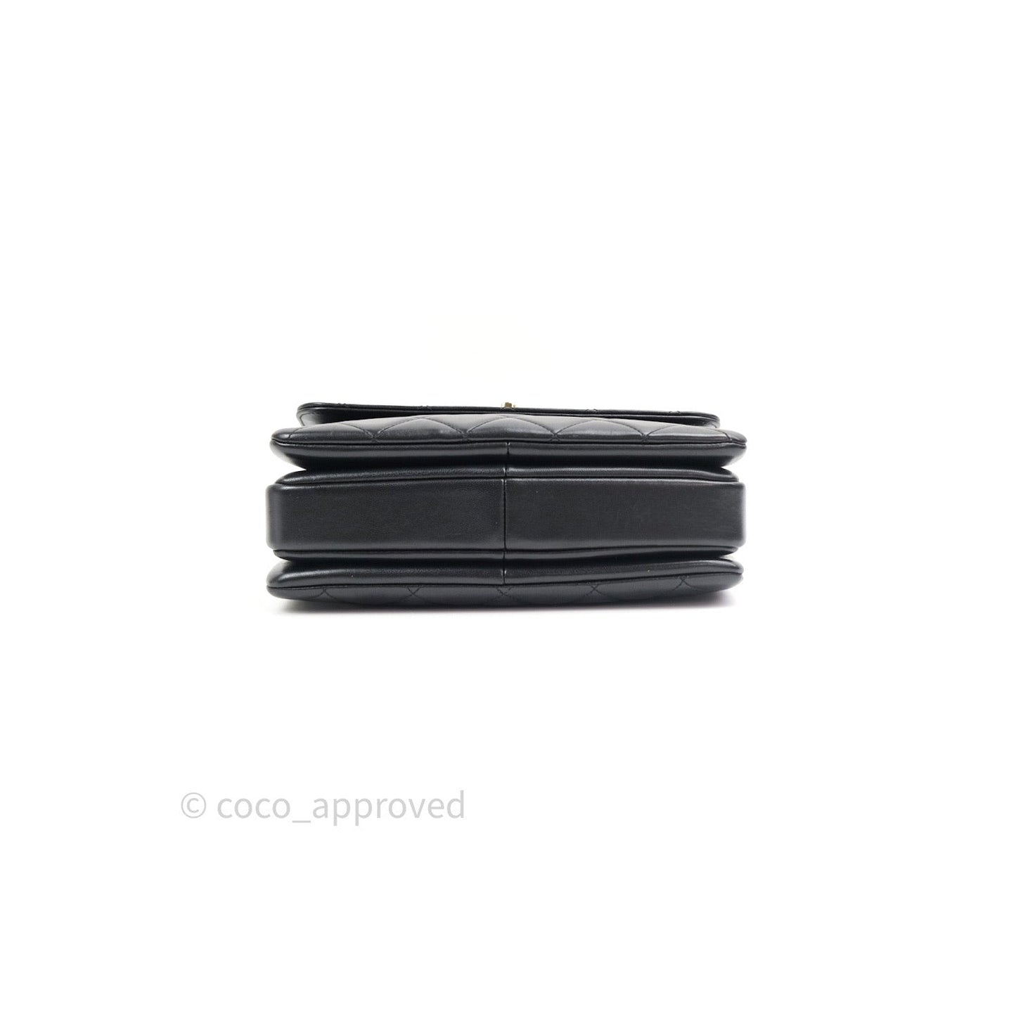 Chanel Trendy CC Small Black Lambskin Gold Hardware