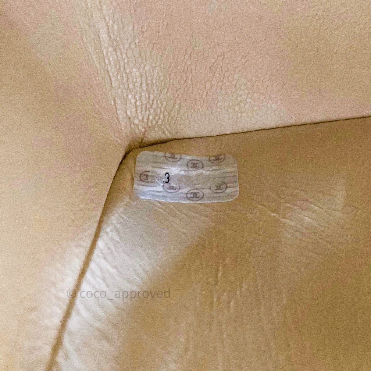 Chanel Diana Quilted Beige Lambskin Medium Vintage 24K Gold Hardware