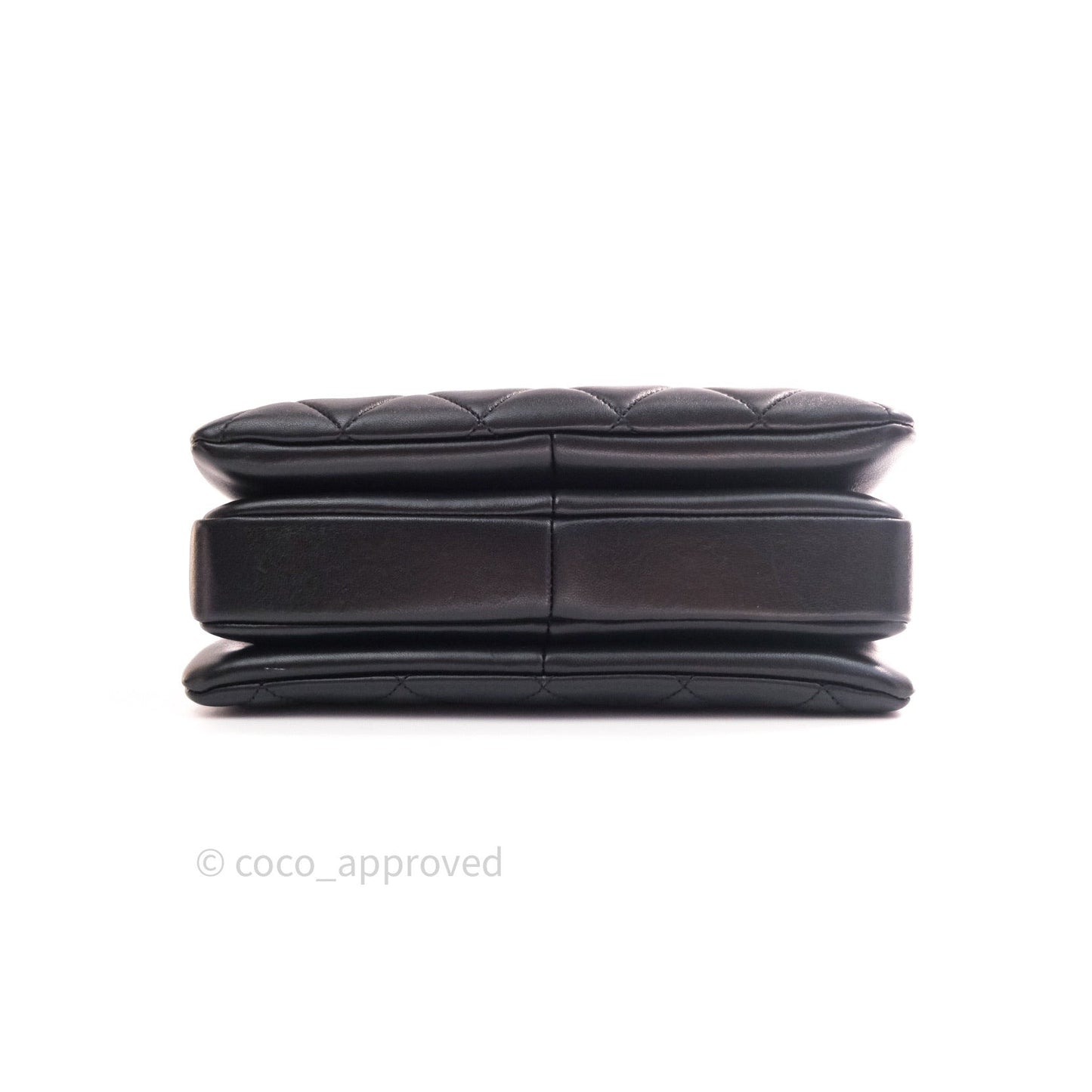 Chanel Trendy CC Small Black Lambskin Gold Hardware