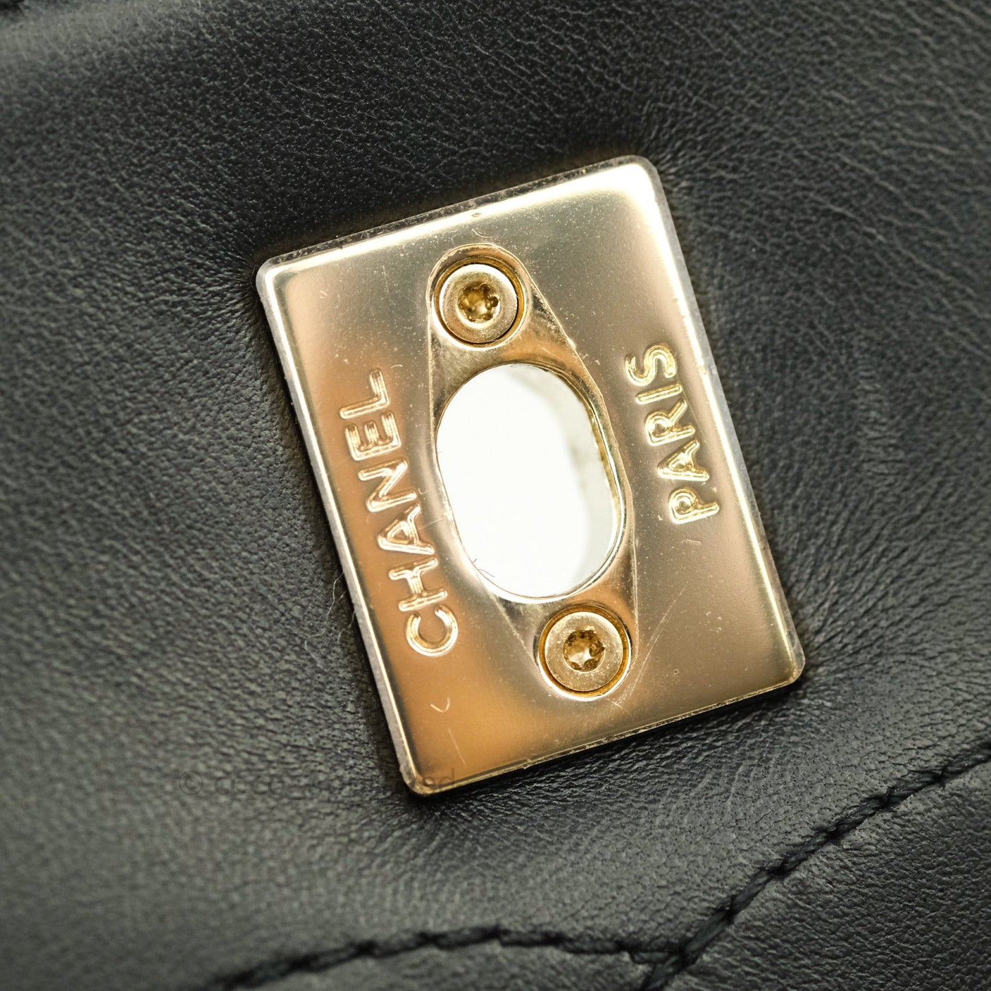Chanel Trendy CC Small Black Lambskin Gold Hardware