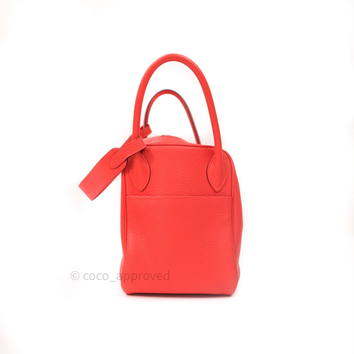 Hermès Lindy 30 Rose Jaipur Clemence Palladium Hardware