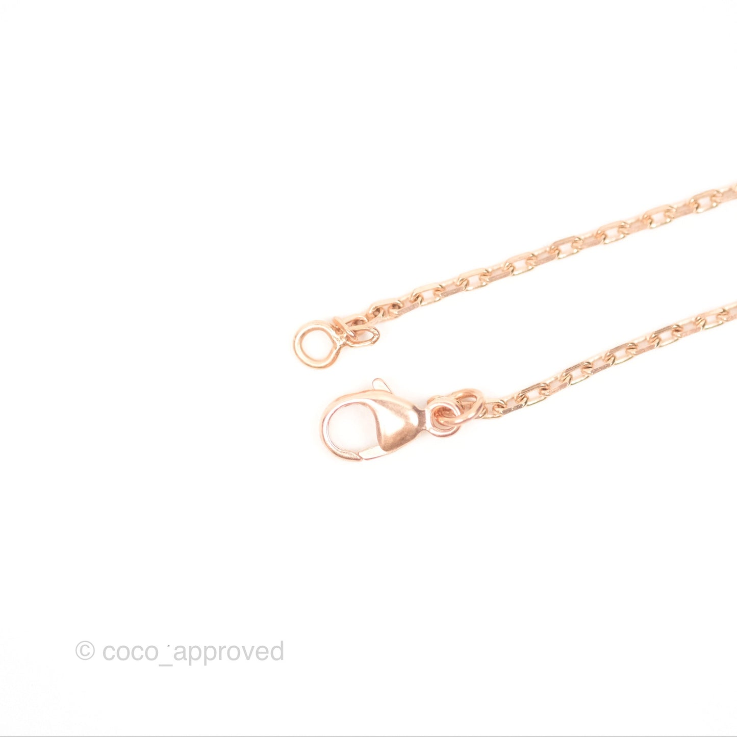 Hermès Mini Pop H Pendant Necklace Marron Glace Rose Gold Hardware