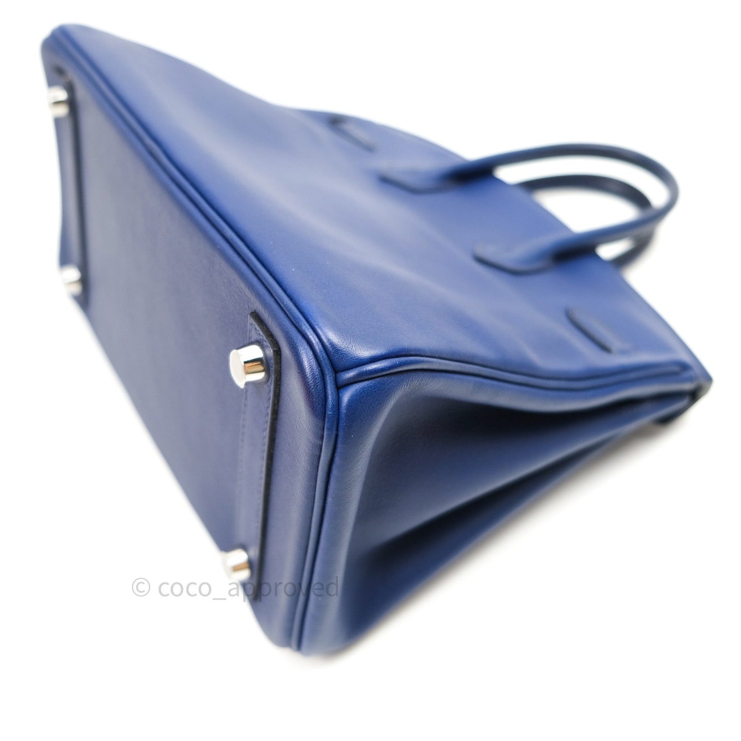 Hermès Birkin 25 Bleu Sapphir Swift Palladium Hardware
