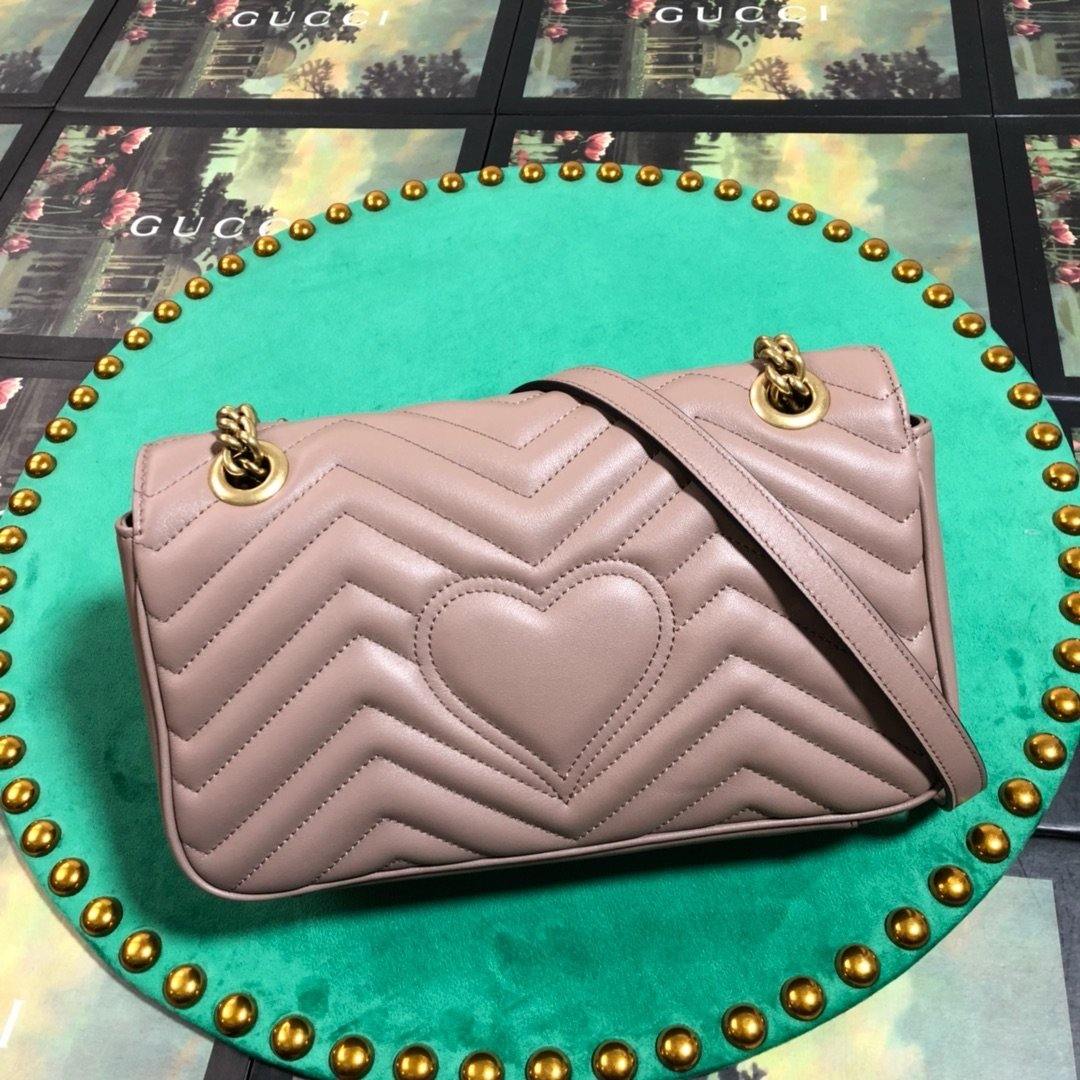 Luxury Gucci Marmont Small Matelassé Shoulder Bag