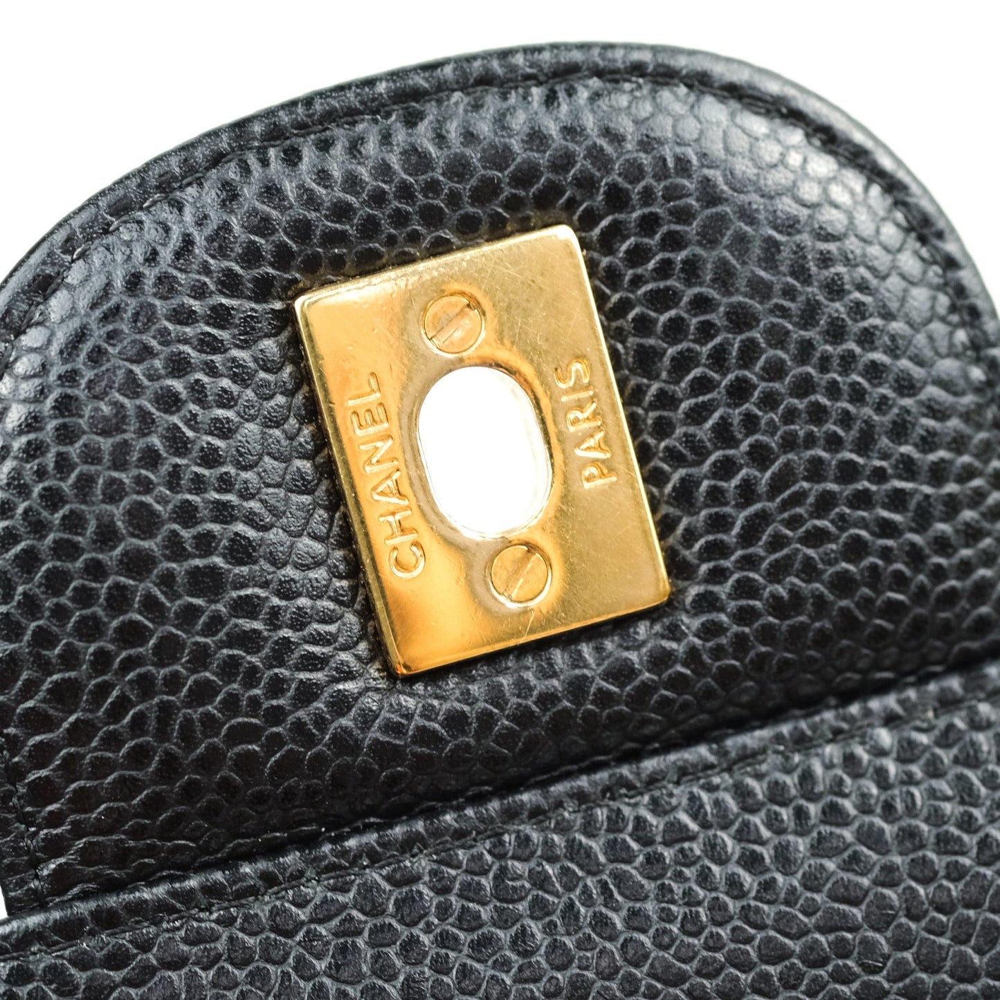 Chanel Jumbo Double Flap Black Caviar Gold Hardware⁣⁣