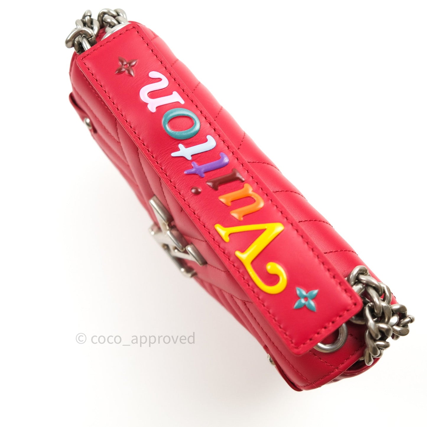 Louis Vuitton New Wave Chain Red Calfskin PM
