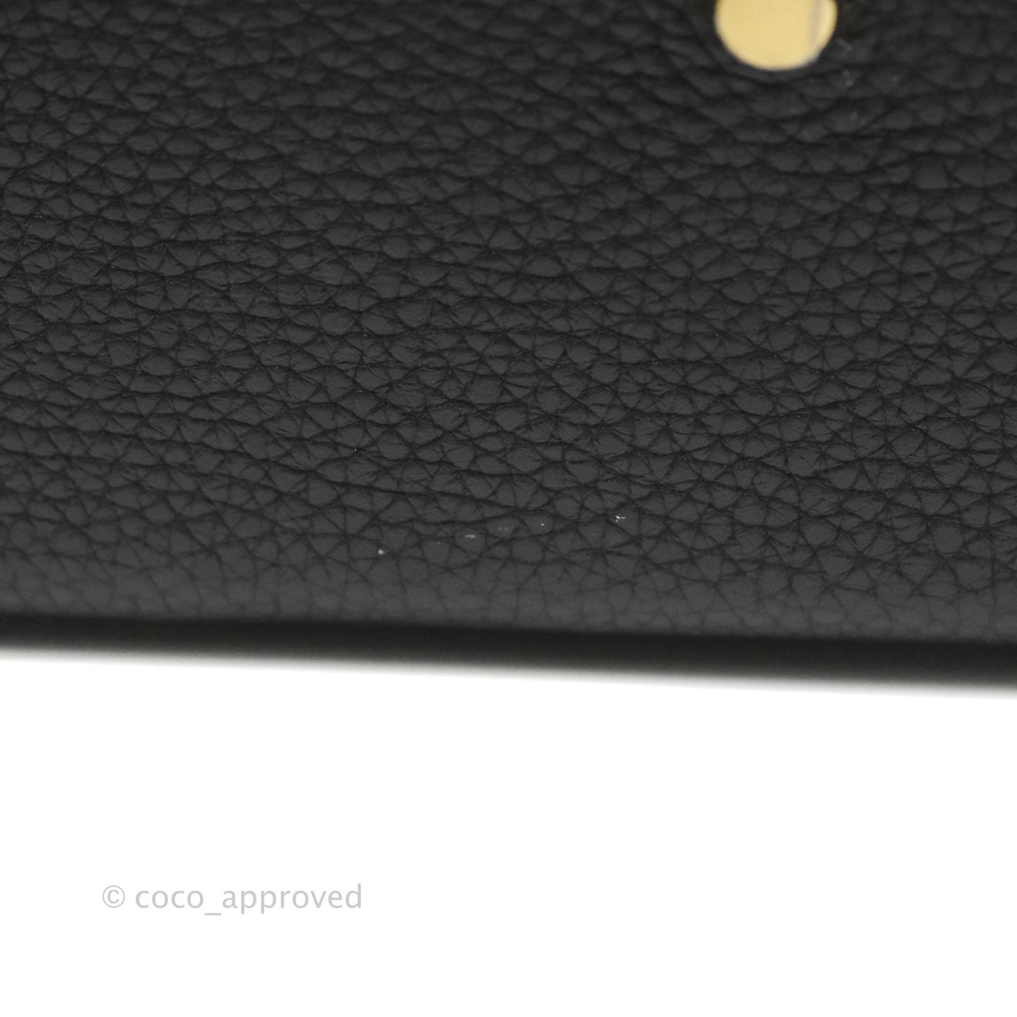 Hermès Lindy 26 Black Clemence Gold Hardware