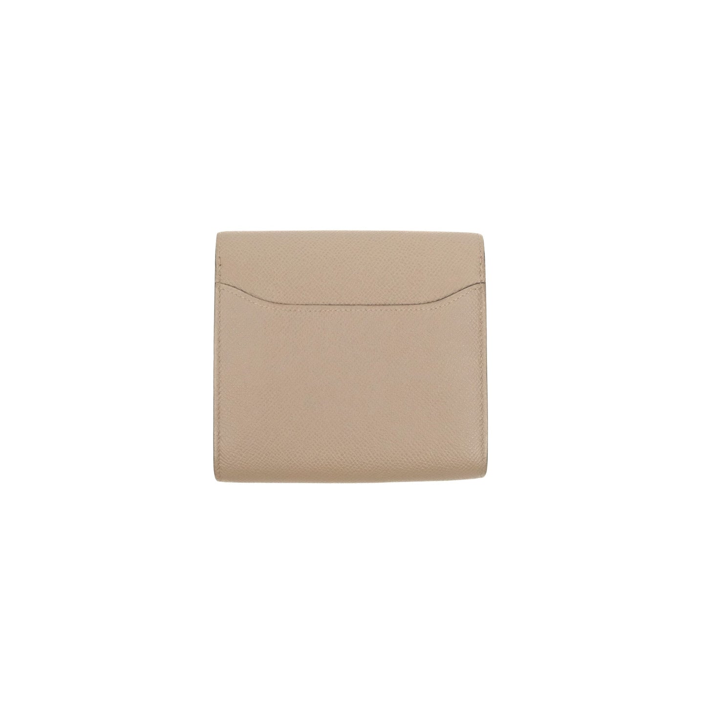 Hermès Constance Short Wallet Gris Asphalt Epsom Rose Gold Hardware