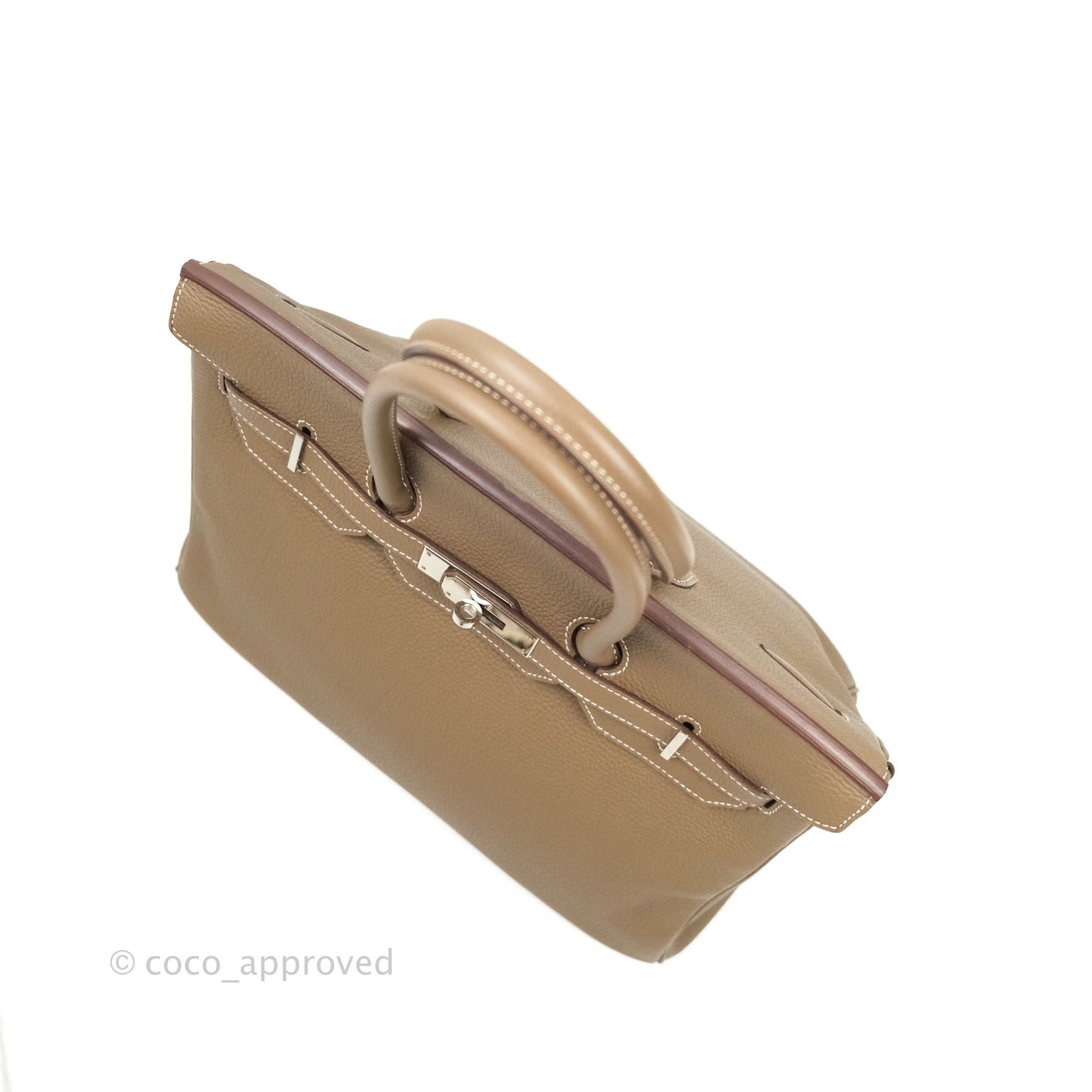 Hermès Birkin 35 Etoupe Togo Palladium Hardware