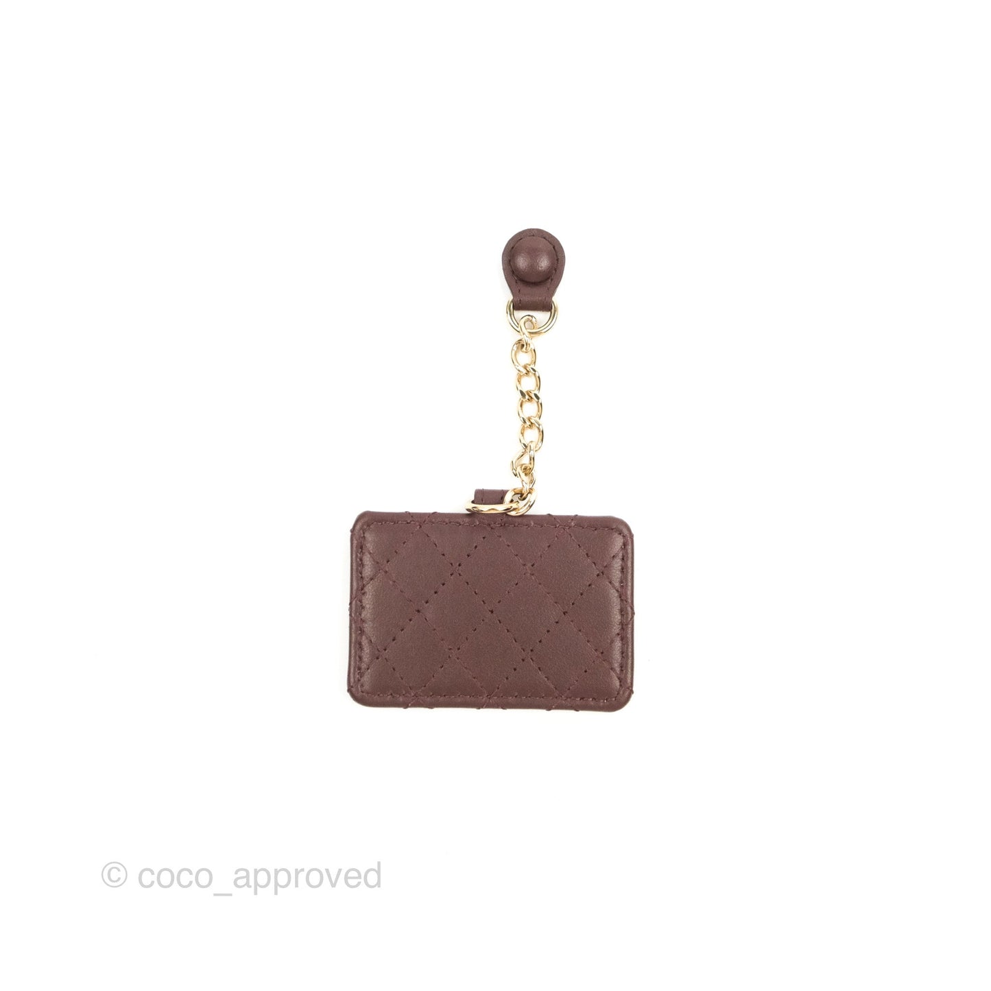Chanel Quilted Camera Bag Black Caviar Gold Hardware 21A