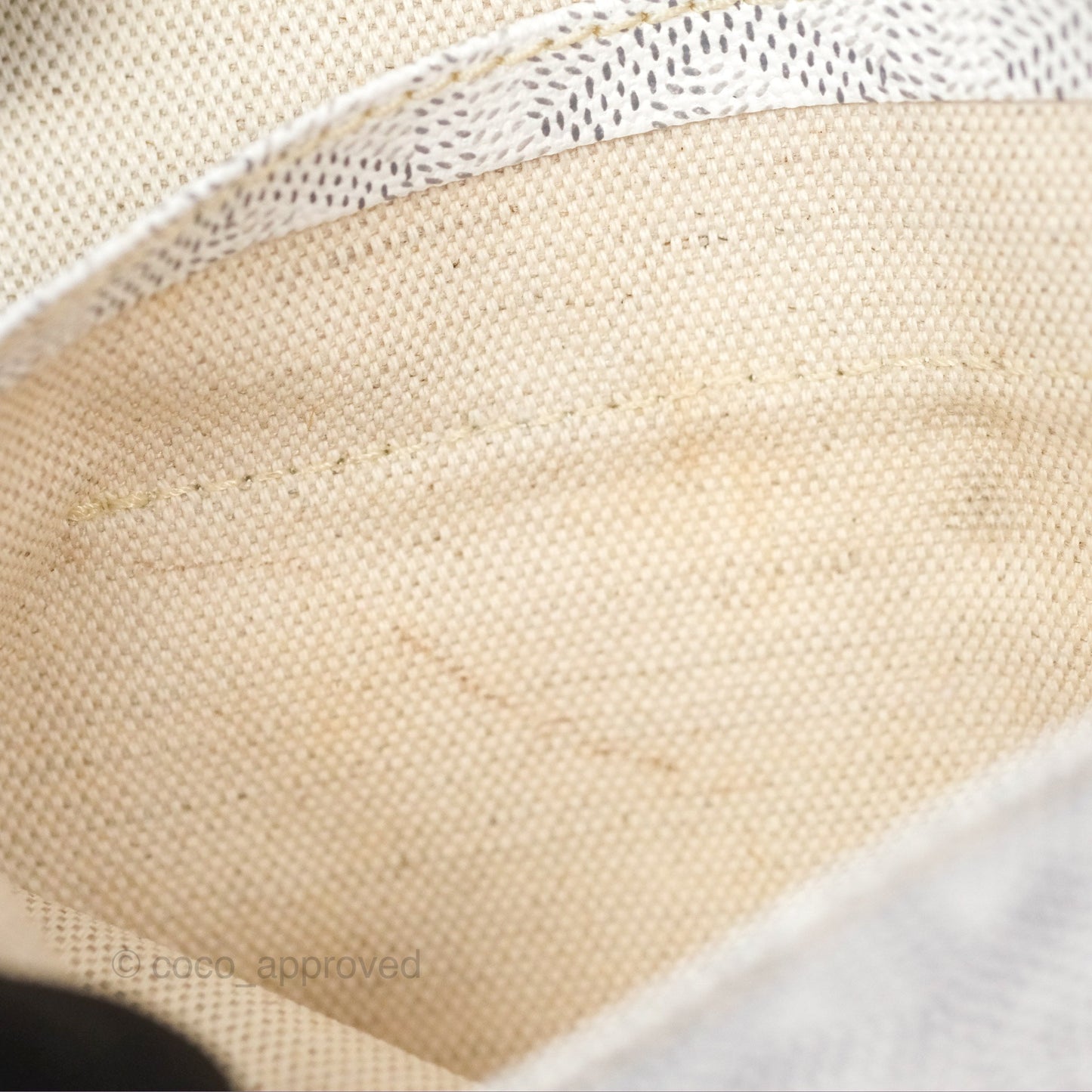 Goyard St Louis Tote PM ⁣⁣⁣⁣⁣⁣⁣⁣⁣⁣⁣⁣⁣⁣⁣⁣⁣⁣⁣⁣White Goyardine Canvas