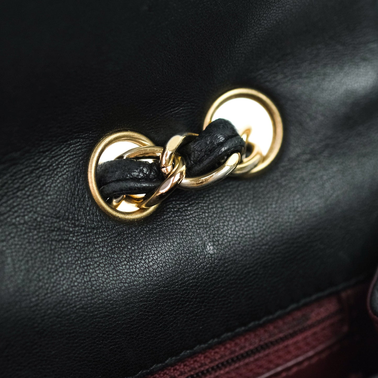 Chanel Jumbo Single Flap Black Lambskin Gold Hardware⁣⁣