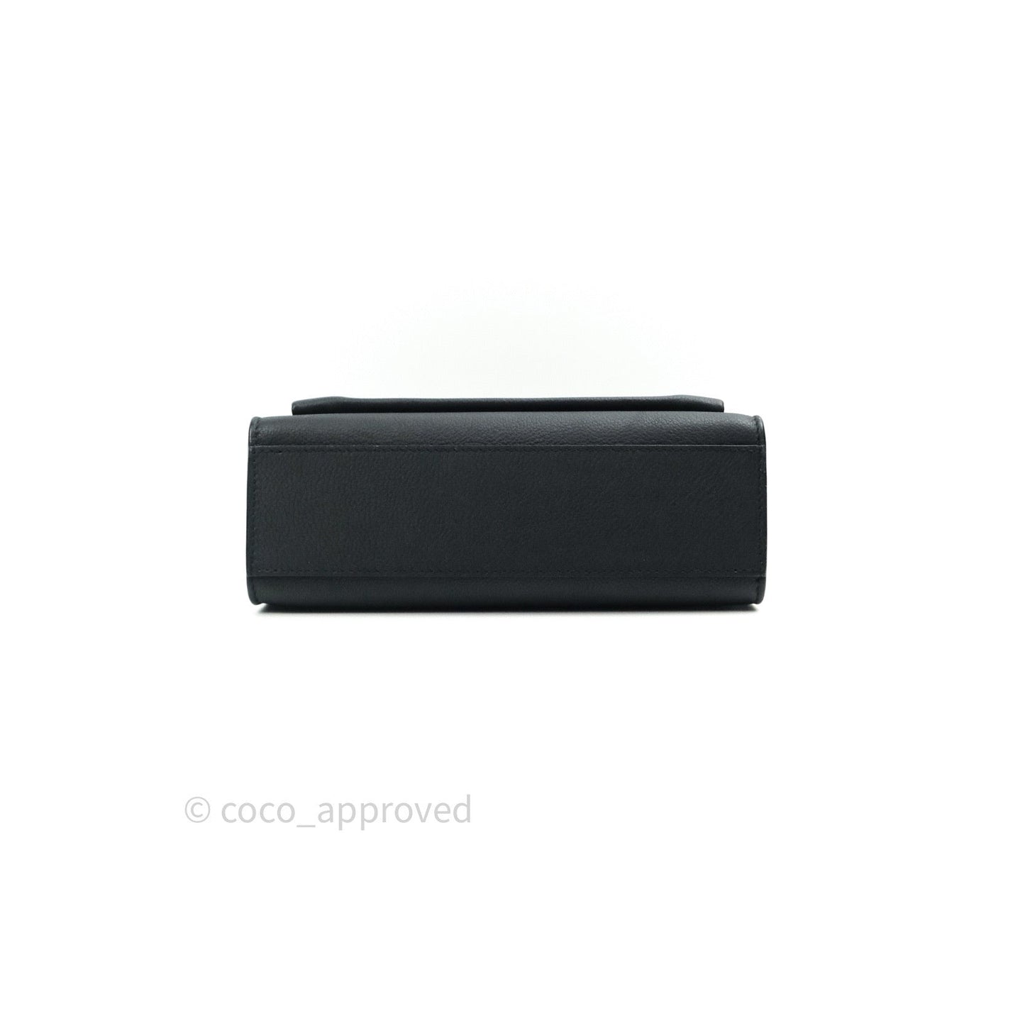 Louis Vuitton Calfskin My Lockme Chain Bag BB Black