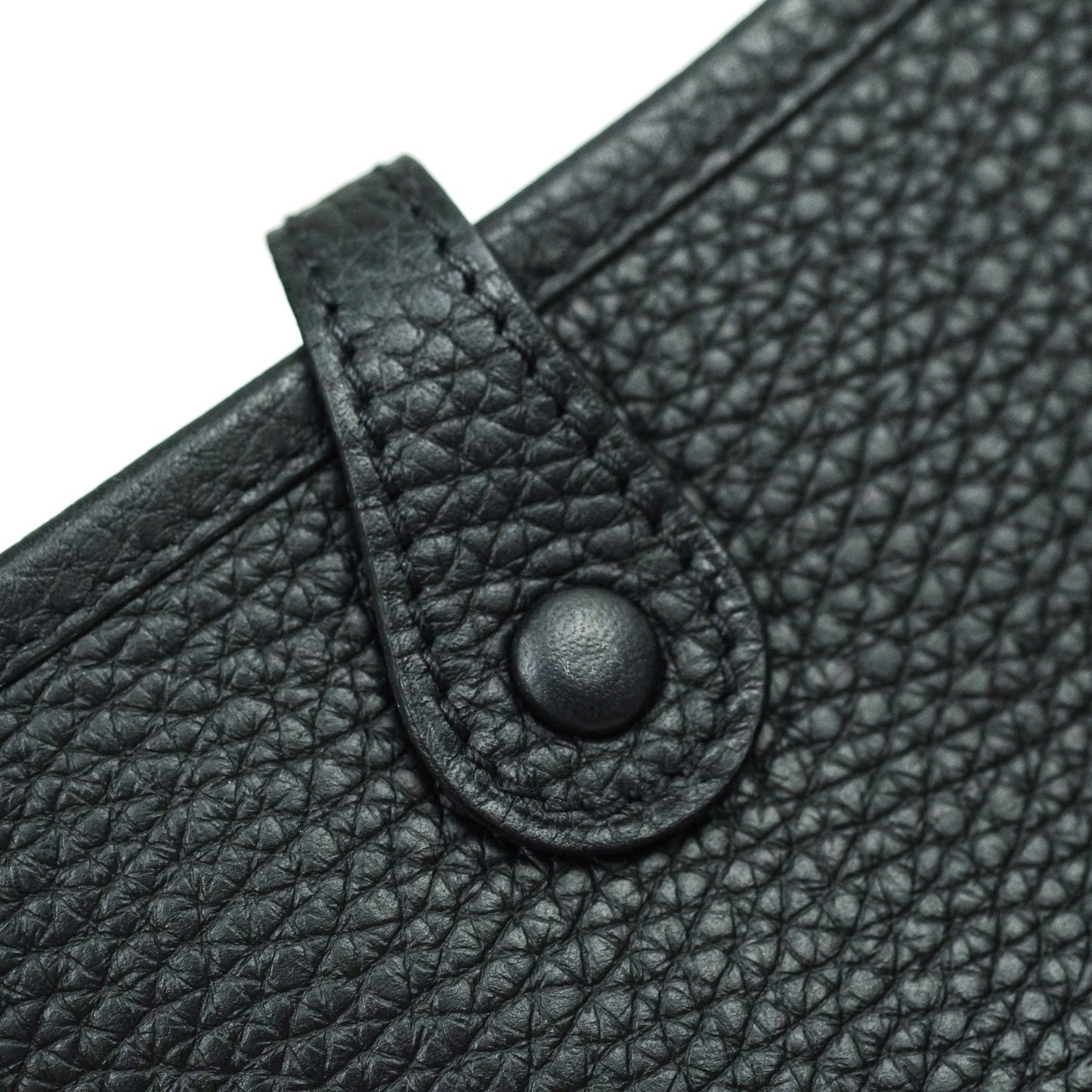 Hermès Clemence Evelyne TPM Black Gold Hardware