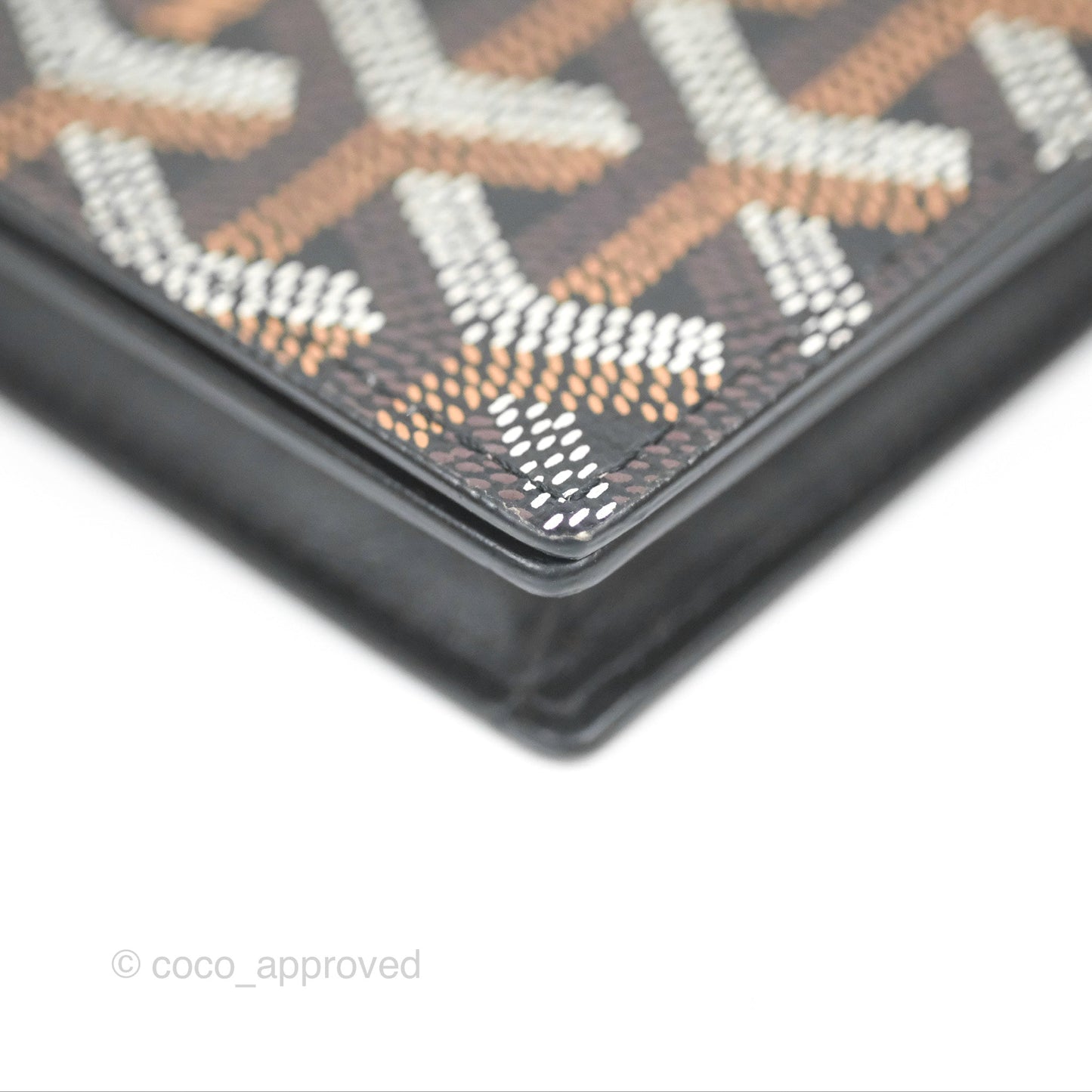 Goyard Malesherbes Card Wallet Goyardine Black