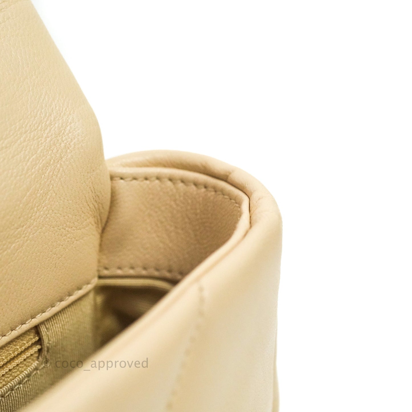 Chanel 19 Small Beige Mixed Hardware