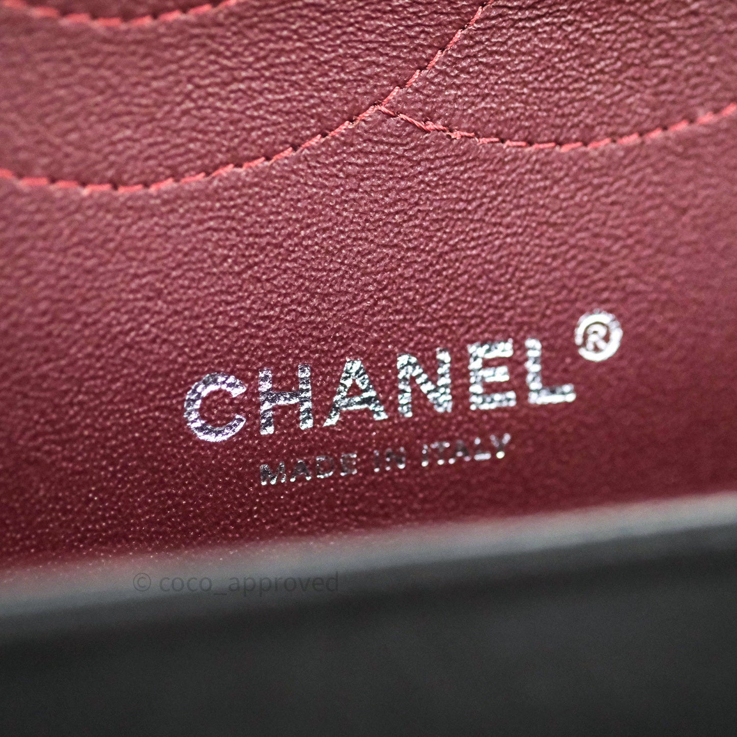 Chanel Jumbo Double Flap Black Lambskin Silver Hardware⁣⁣