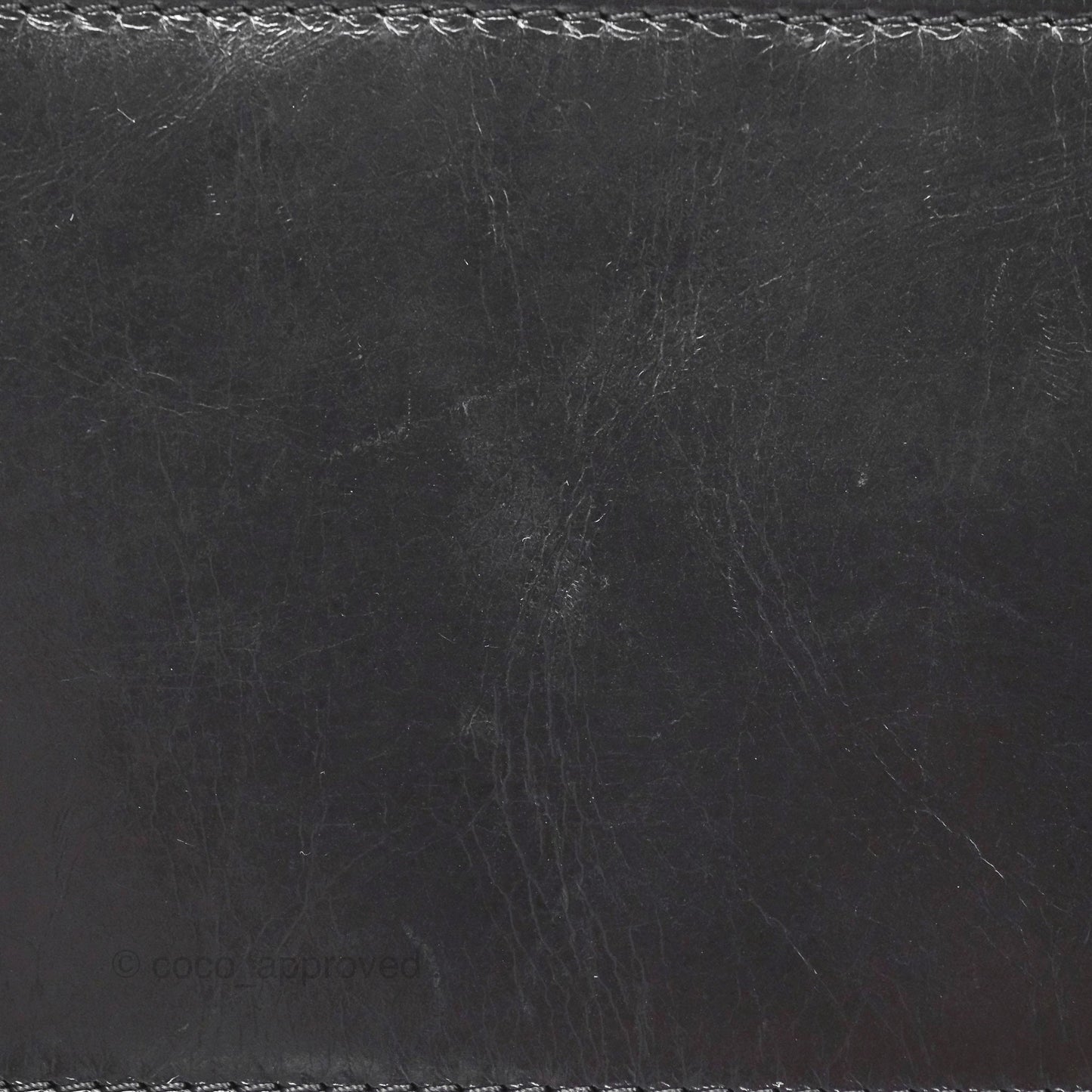 Chanel Large Shopping Tote Black Ruthenium Hardware