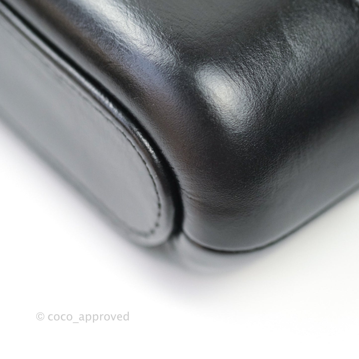 Chanel Gabrielle Clutch With Chain Aged Calfskin Black Mixed Hardware