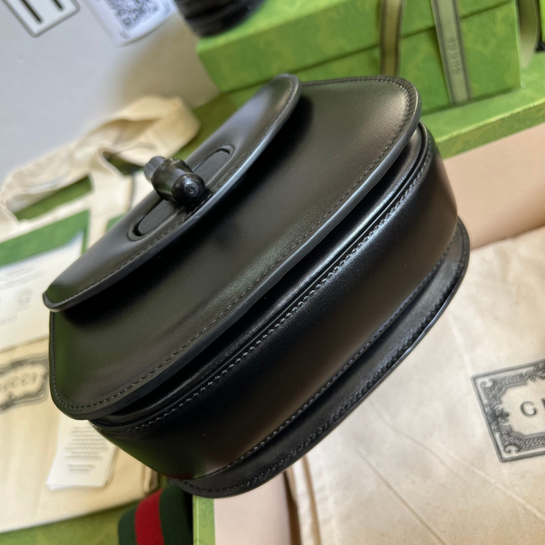Luxury Gucci Small Top Handle Bag With Bamboo