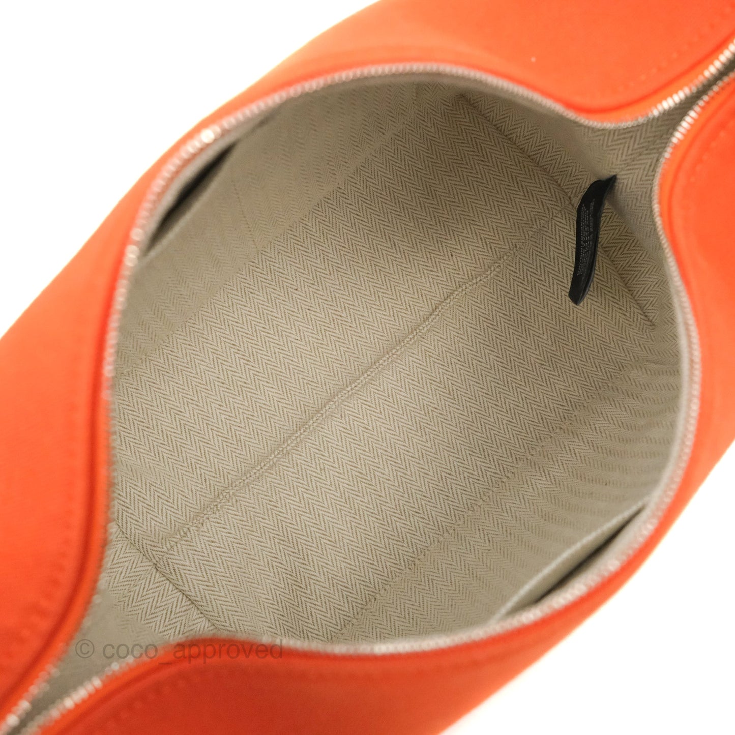 Hermès Small Bride-A-Brac Orange Feu Canvas