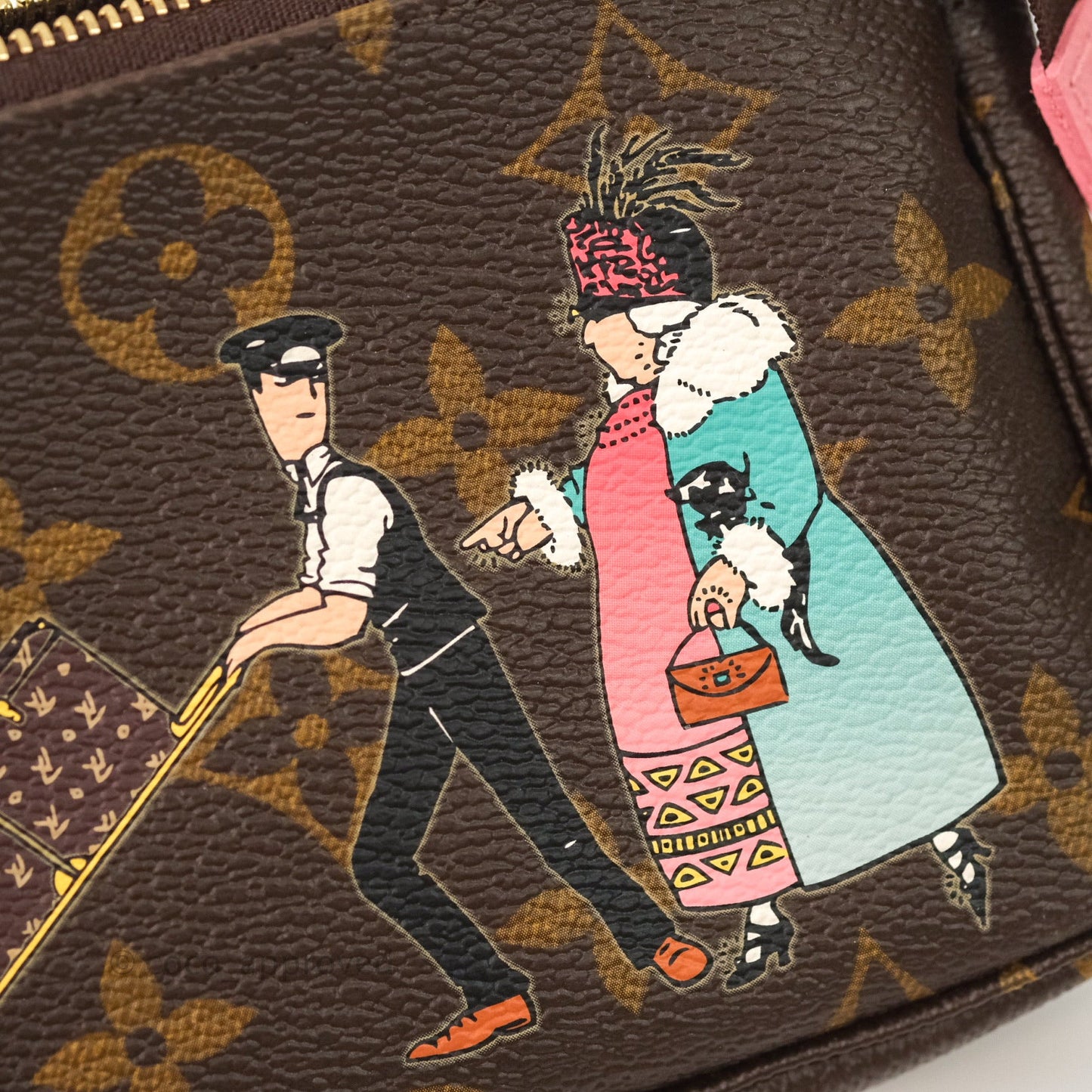 Louis Vuitton Mini Pochette Accessories⁣ Monogram Christmas