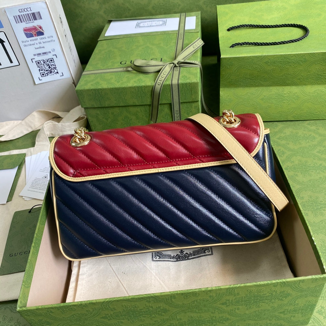 Luxury Gucci GG Marmont Small Shoulder Bag