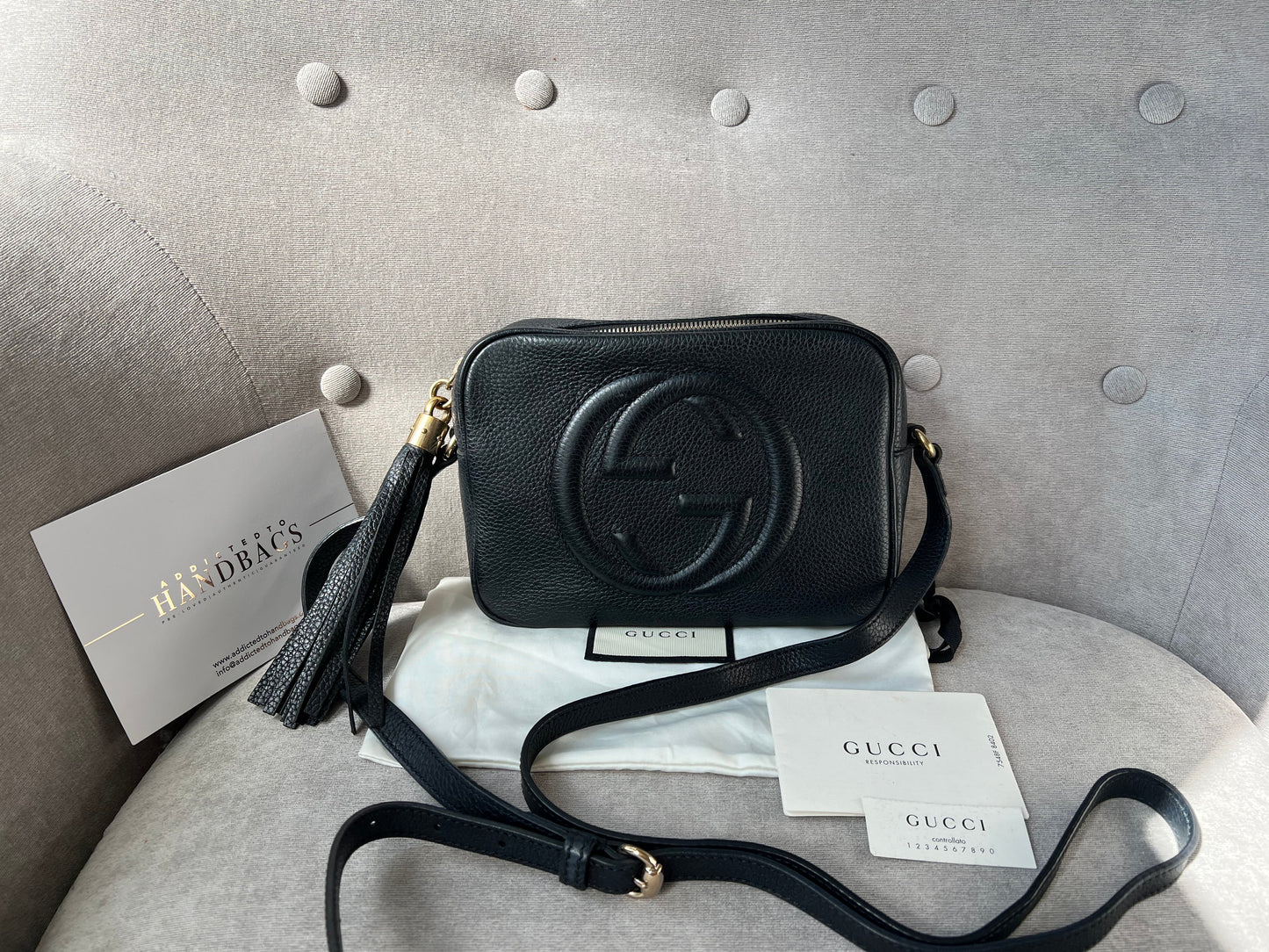 Luxury Gucci Trending 2025 Black Soho Disco