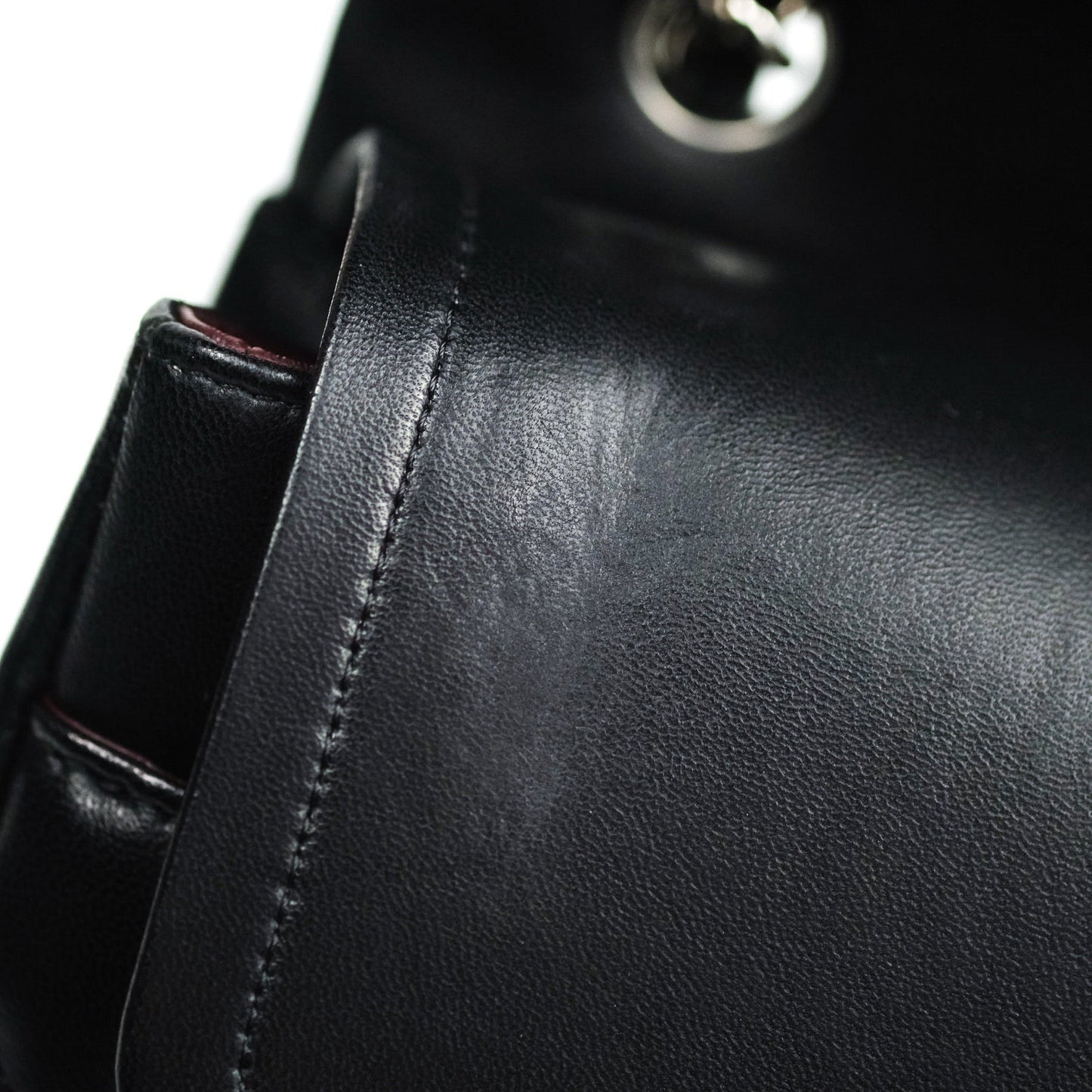 Chanel Classic Jumbo Double Flap Black Lambskin Silver Hardware⁣⁣