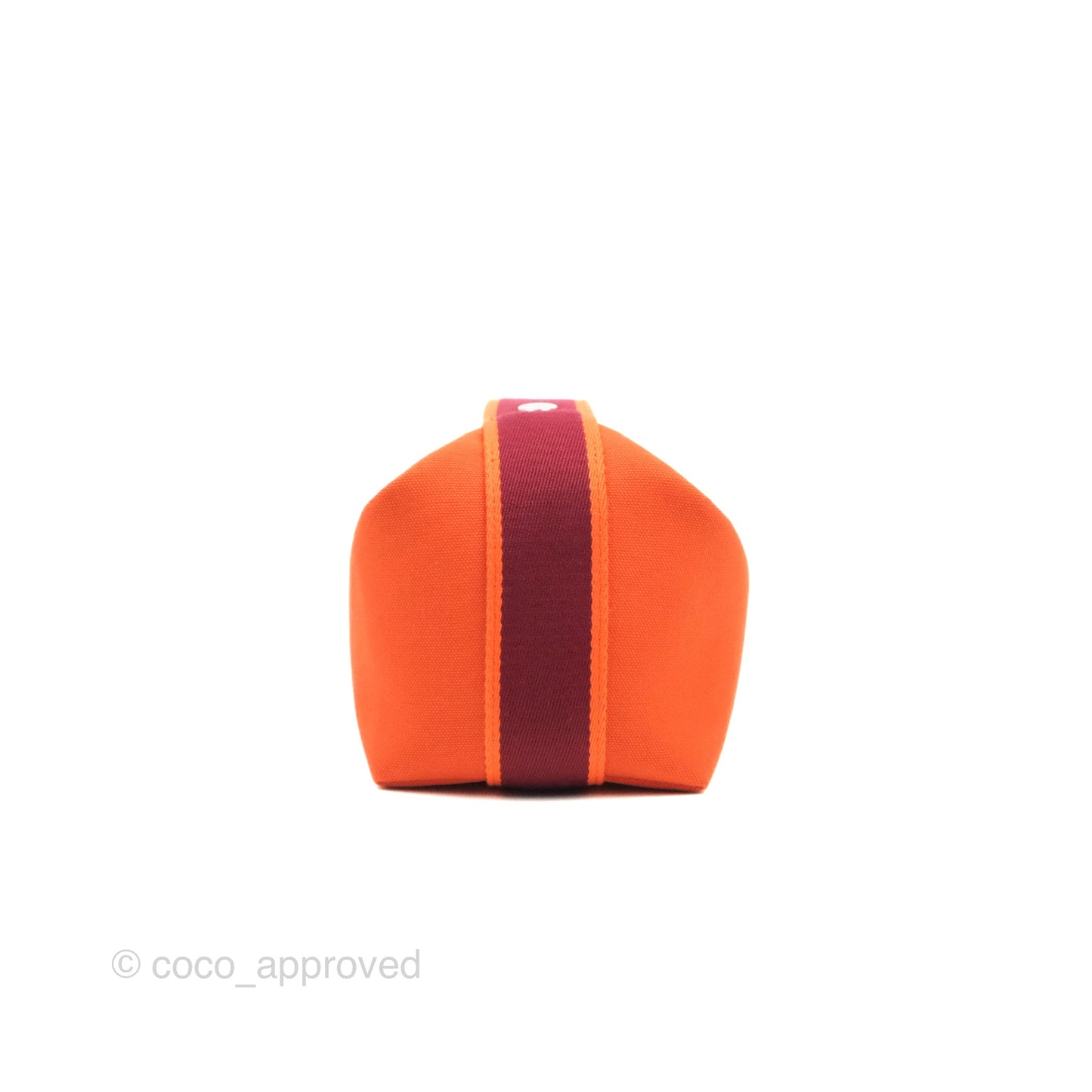 Hermès Small Bride-A-Brac Orange Feu Canvas