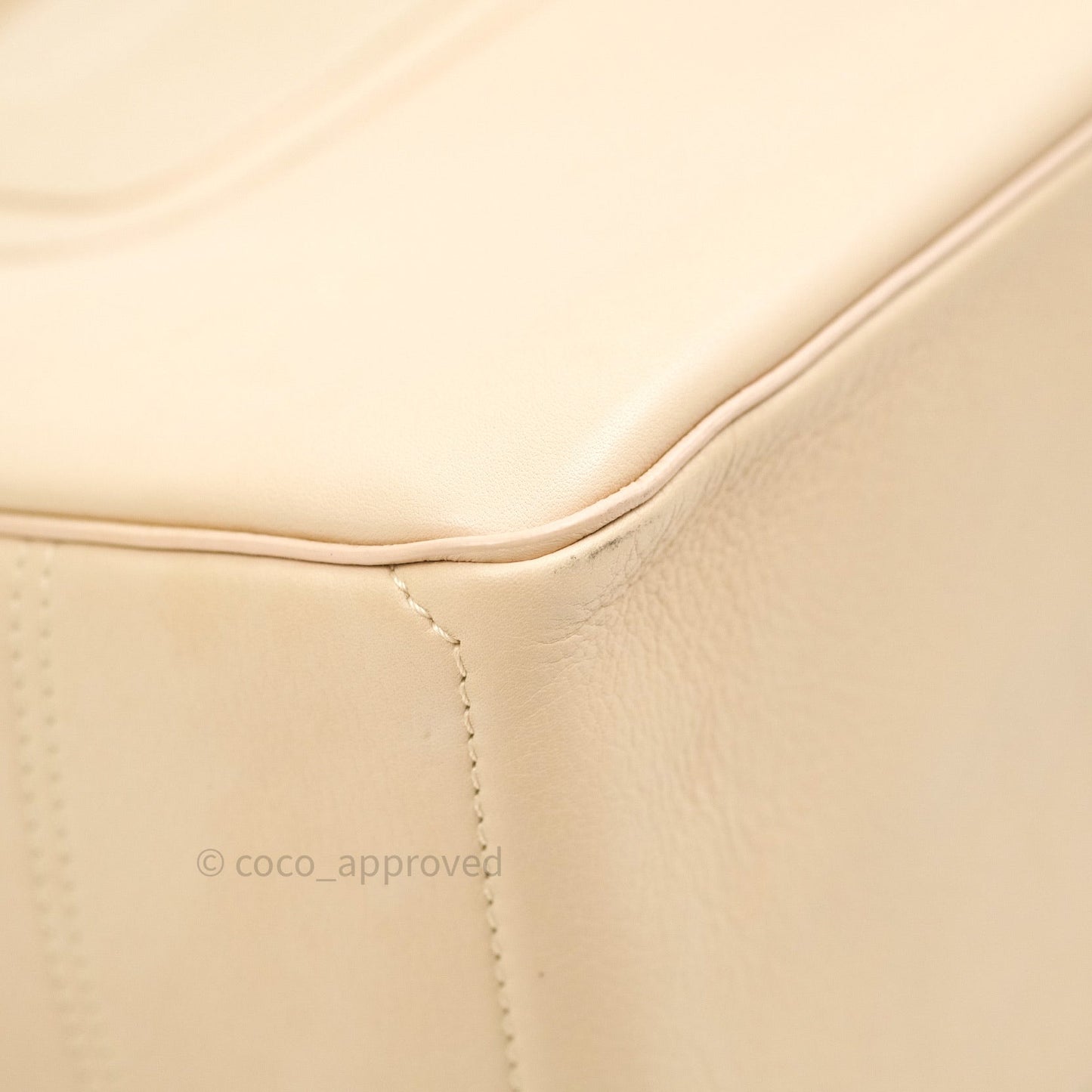Céline Cream Boogie Handbag Vintage