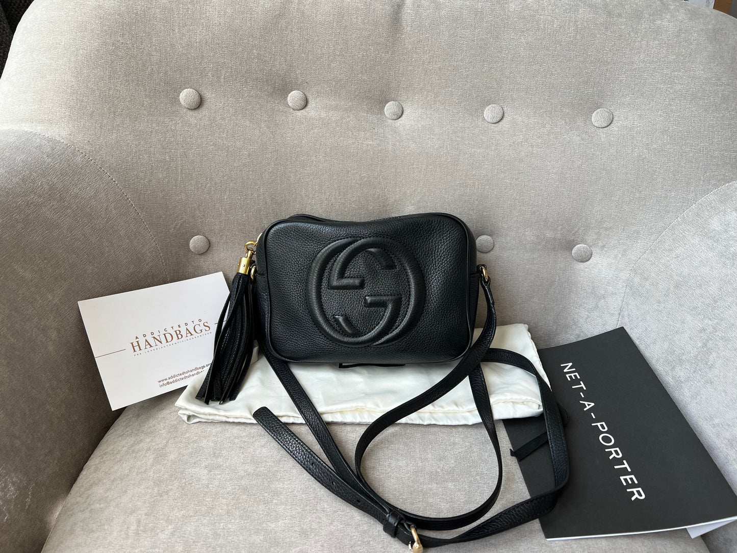 Luxury Gucci Trending 2025 Black Soho Disco