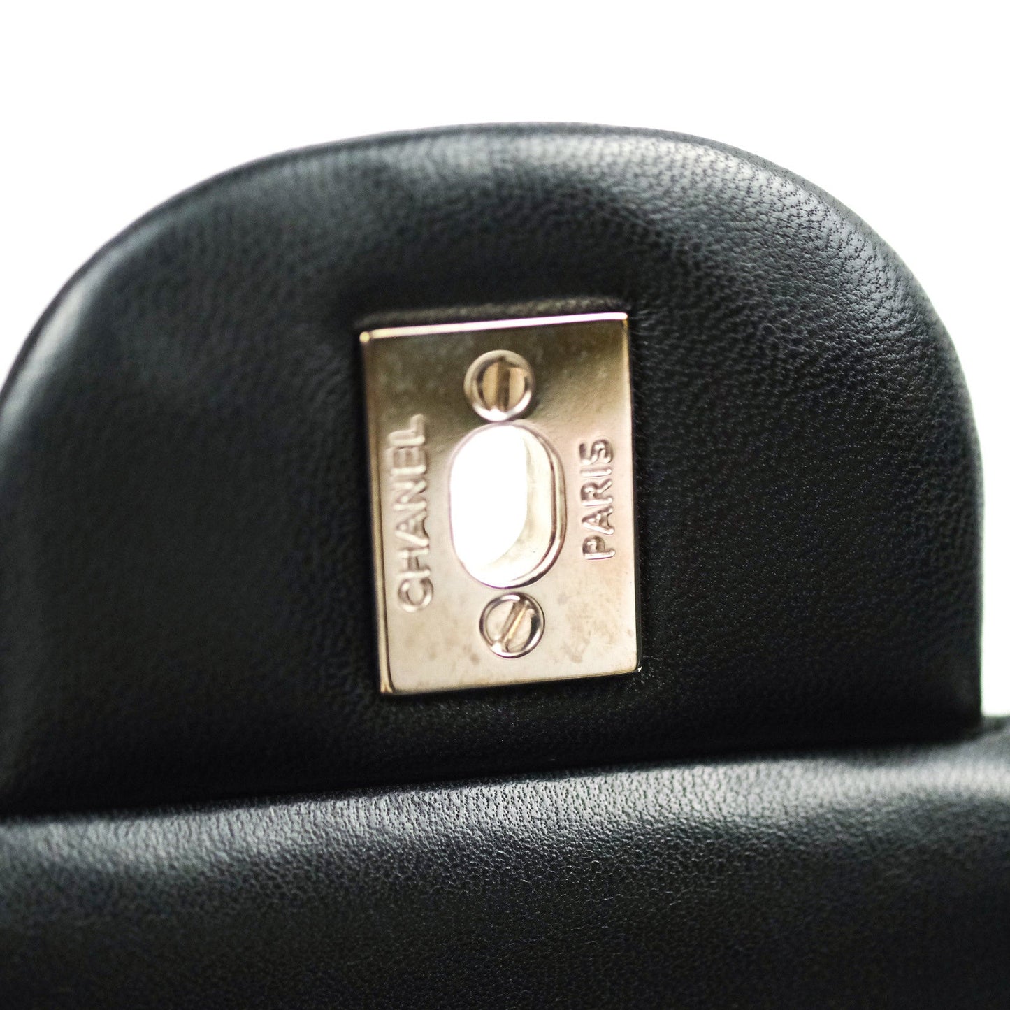 Chanel Jumbo Double Flap Black Lambskin Silver Hardware⁣⁣