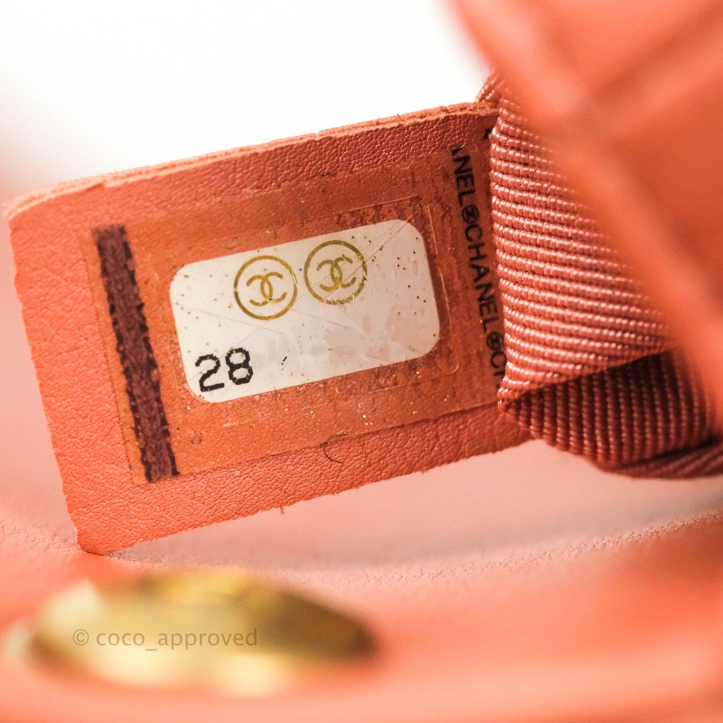 Chanel Day Trip Quilted Small Lambskin Pink Aged Gold Hardware