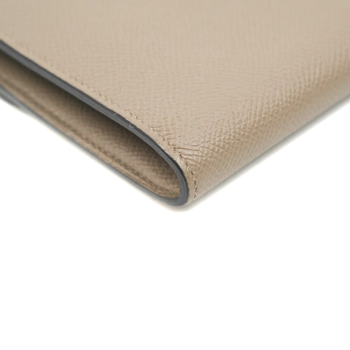 Hermès Constance Short Wallet Gris Asphalt Epsom Rose Gold Hardware